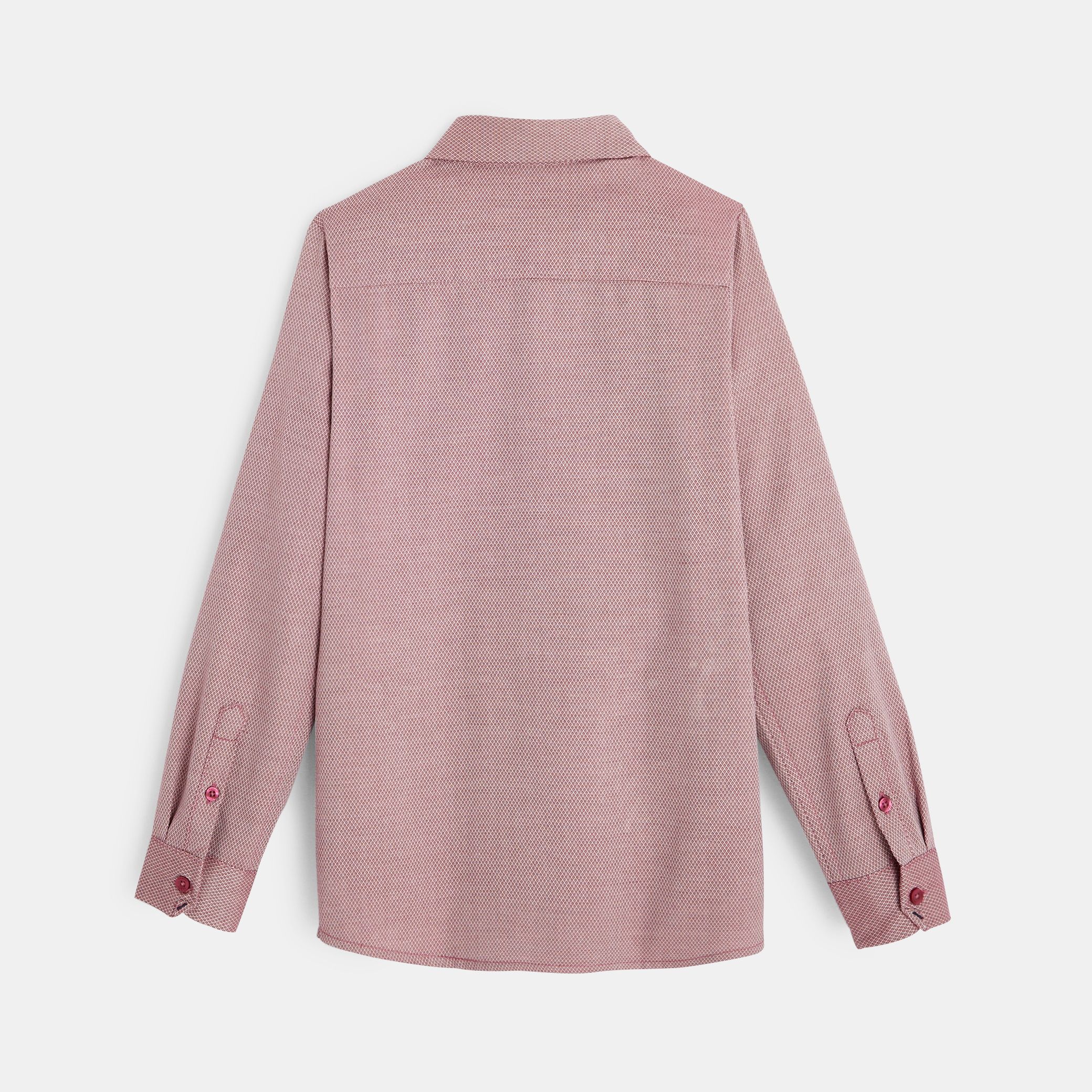 Áo sơ mi cotton và cổ nơ
