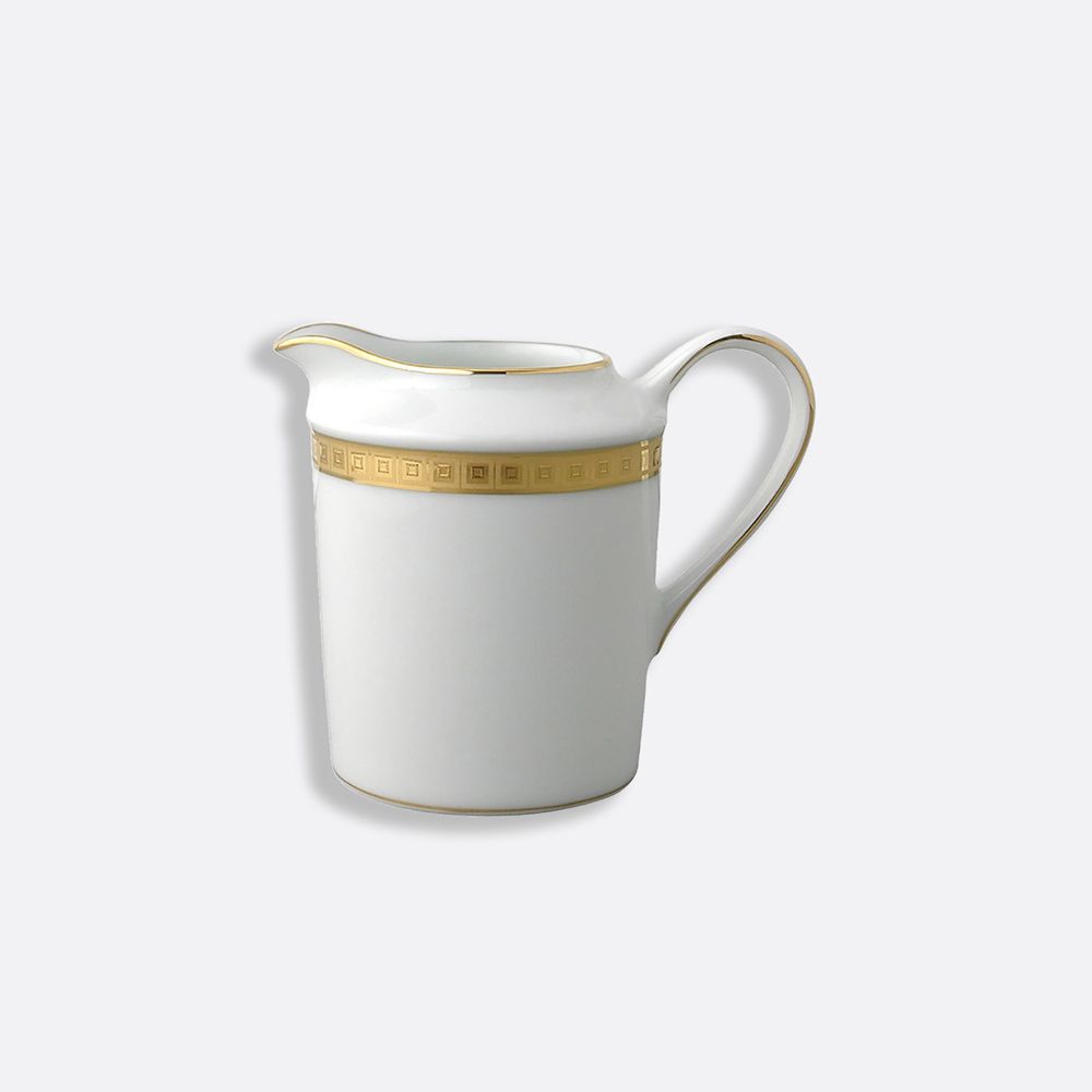 Bernardaud - Cốc đựng kem sữa café trà CARRE ATHENA OR