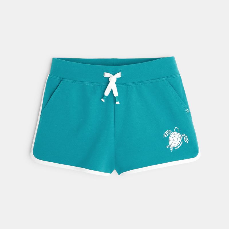 Quần short jersey mềm, màu trơn