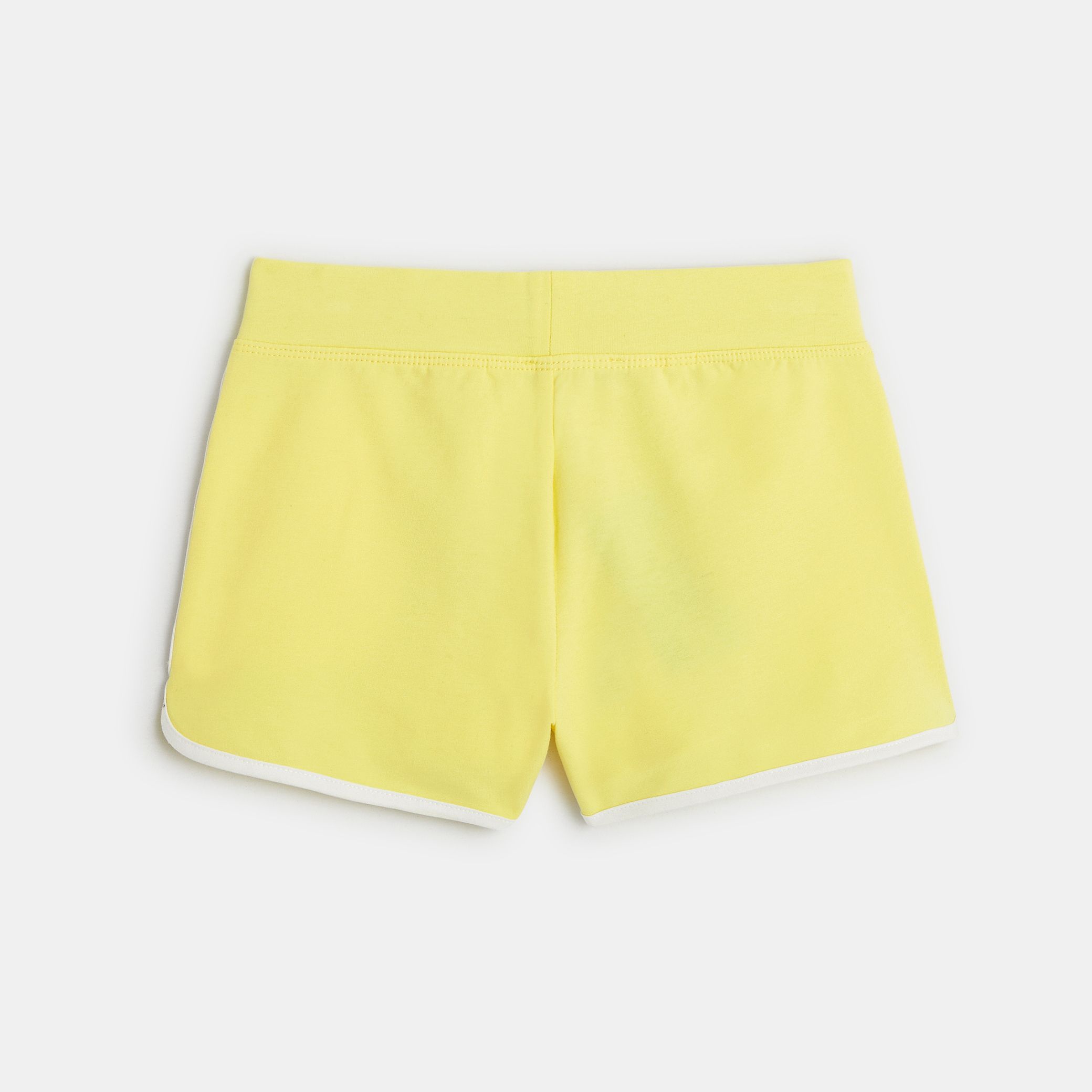 Quần short jersey mềm, màu trơn