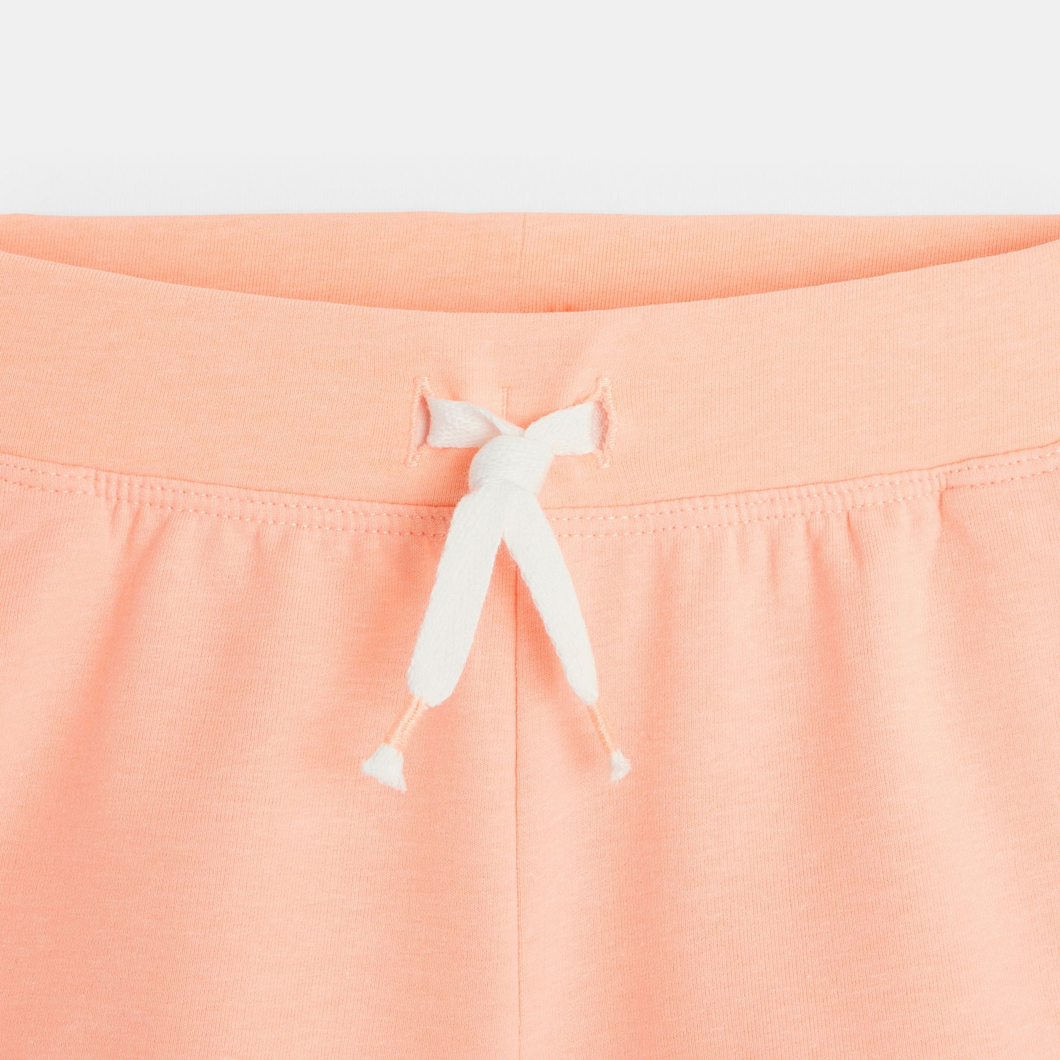 Quần short jersey mềm, màu trơn