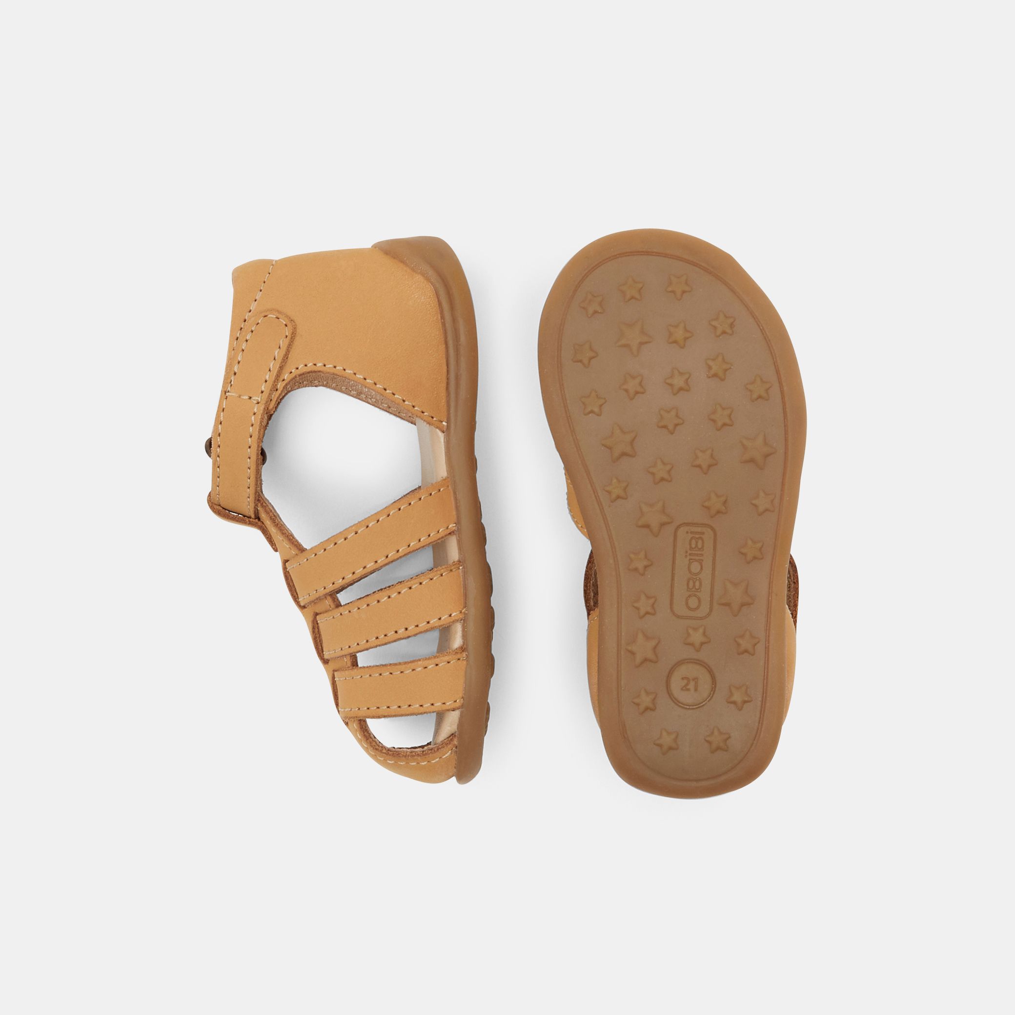 Sandal bằng da dành cho bé trai