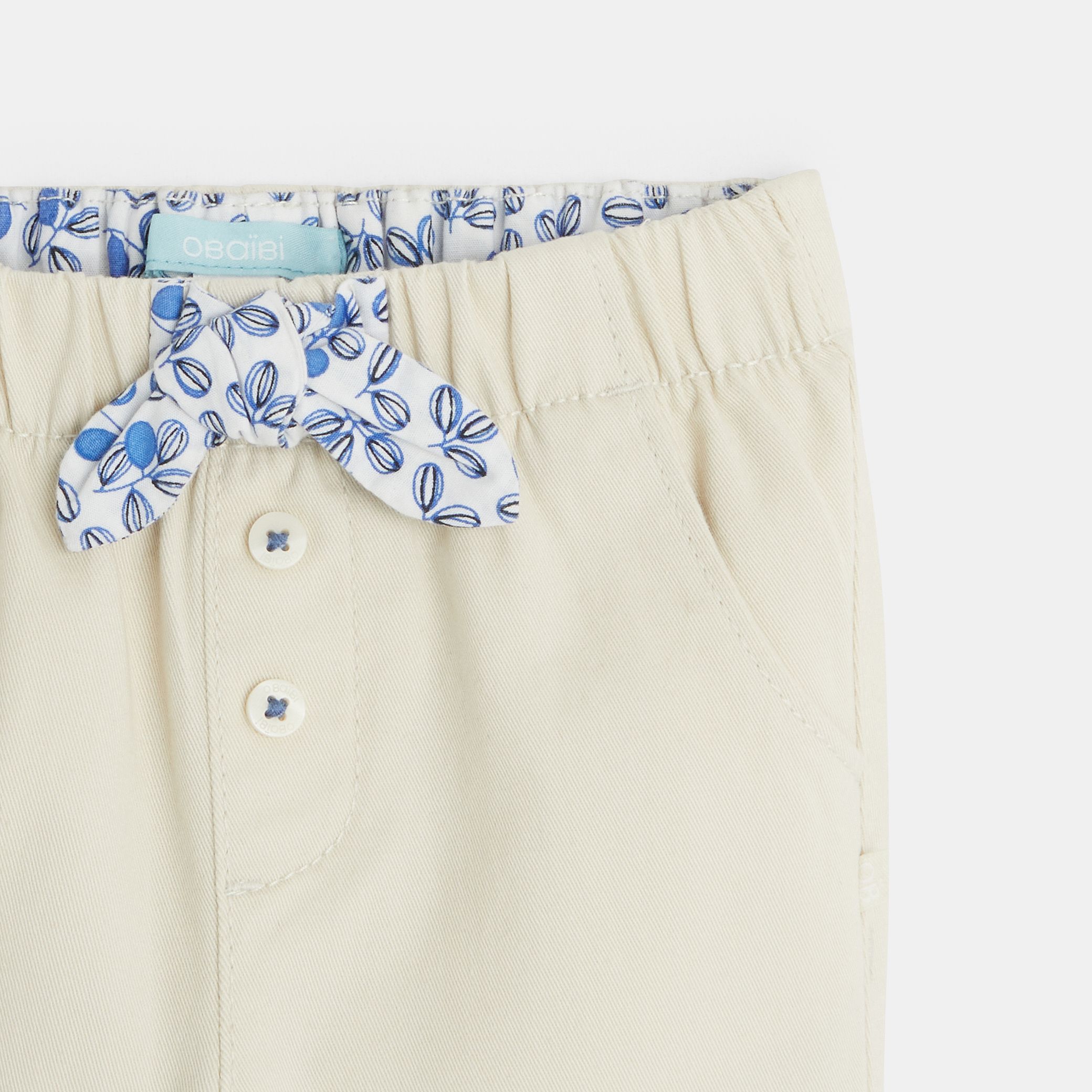 Quần twill cotton