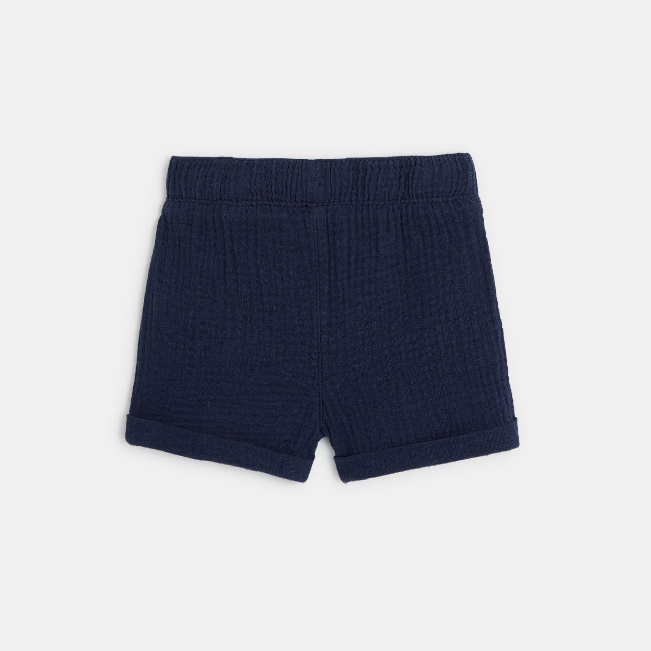 Quần short cotton nhẹ Waffle