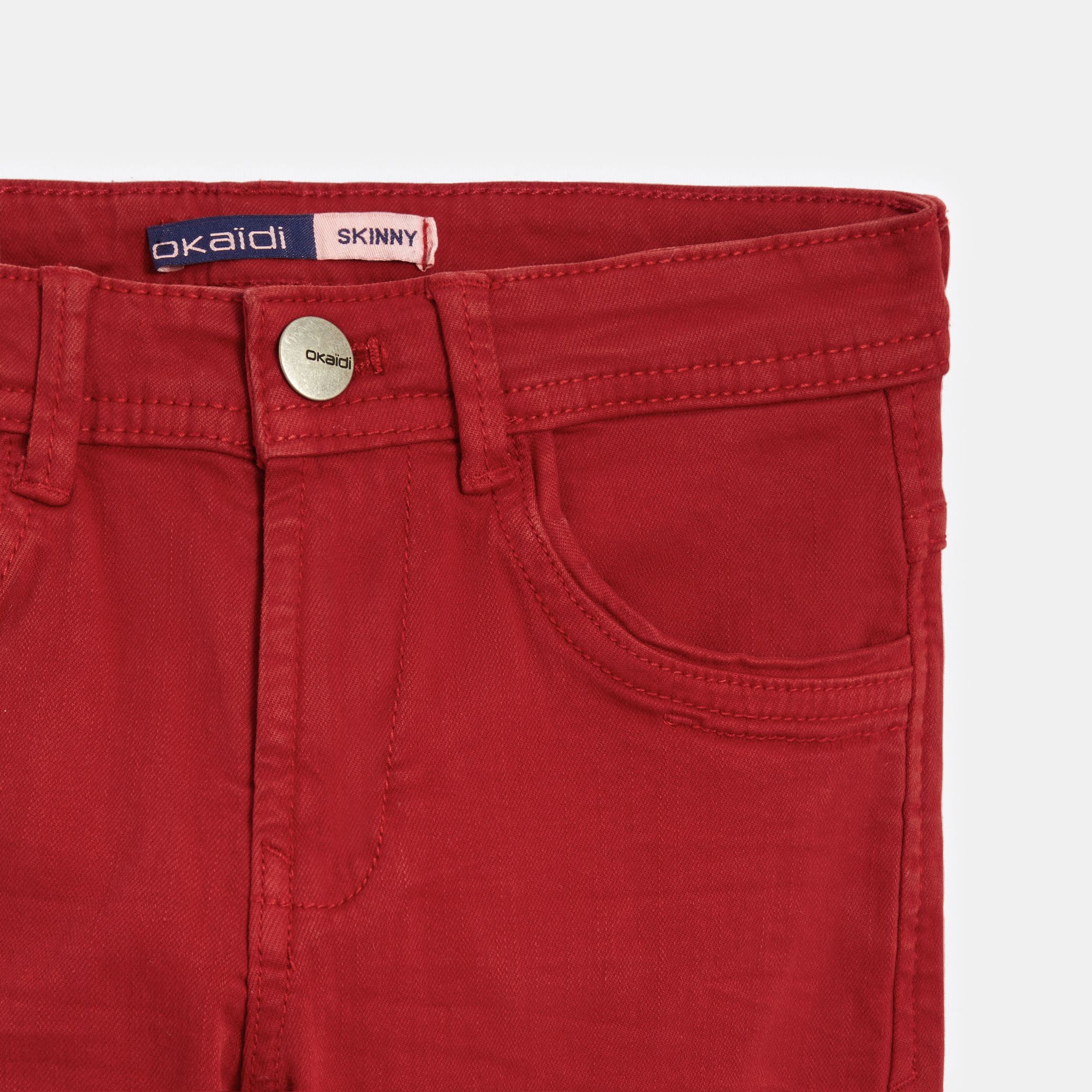 Quần skinny vải trơn