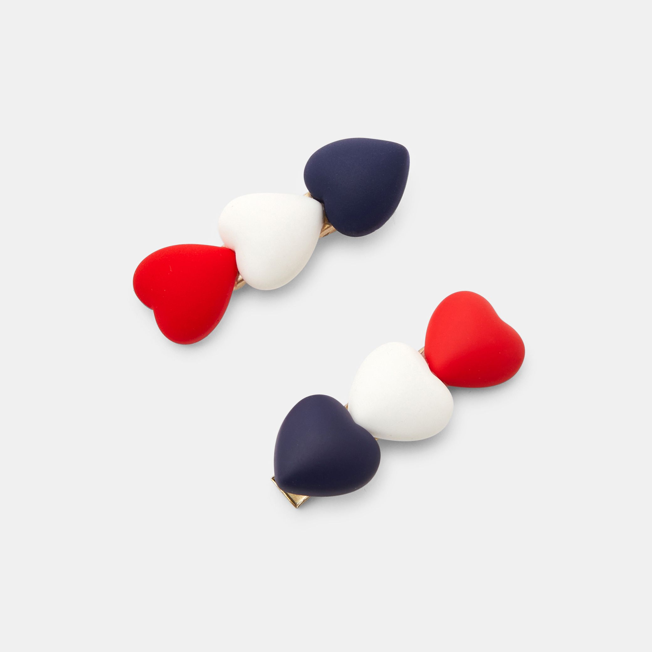 Kẹp tóc trái tim (Set 2 chiếc)