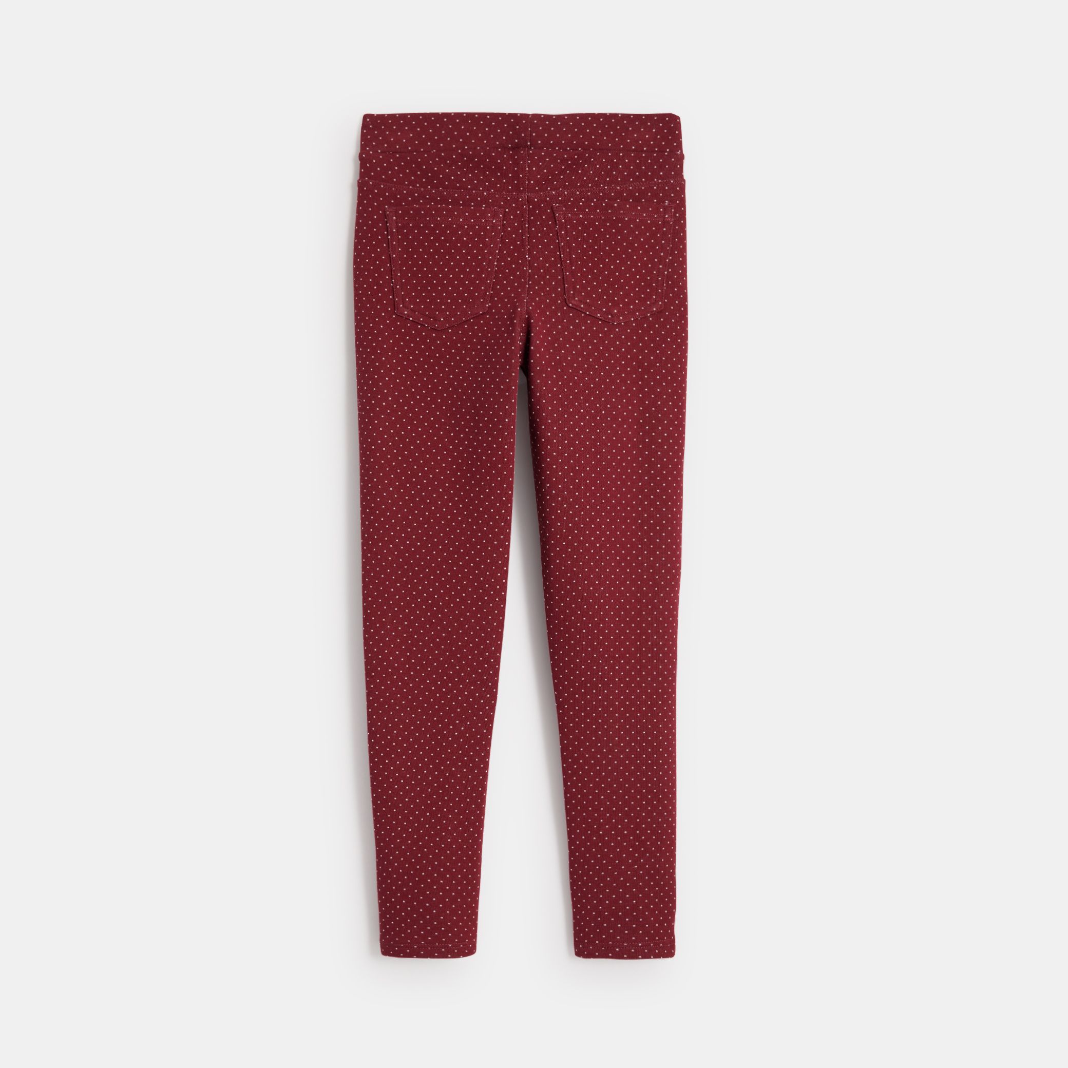 Quần jeggings chấm bi