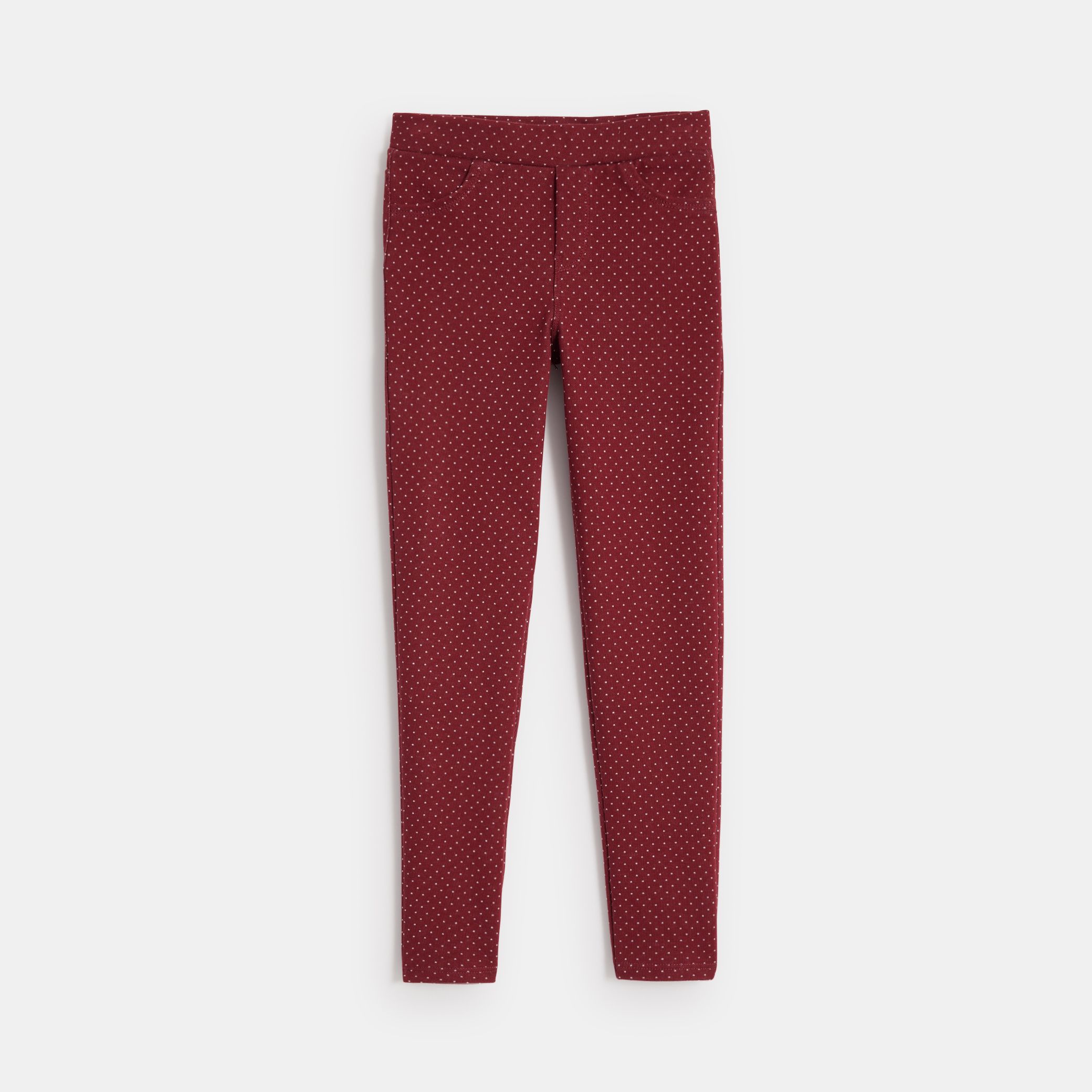 Quần jeggings chấm bi