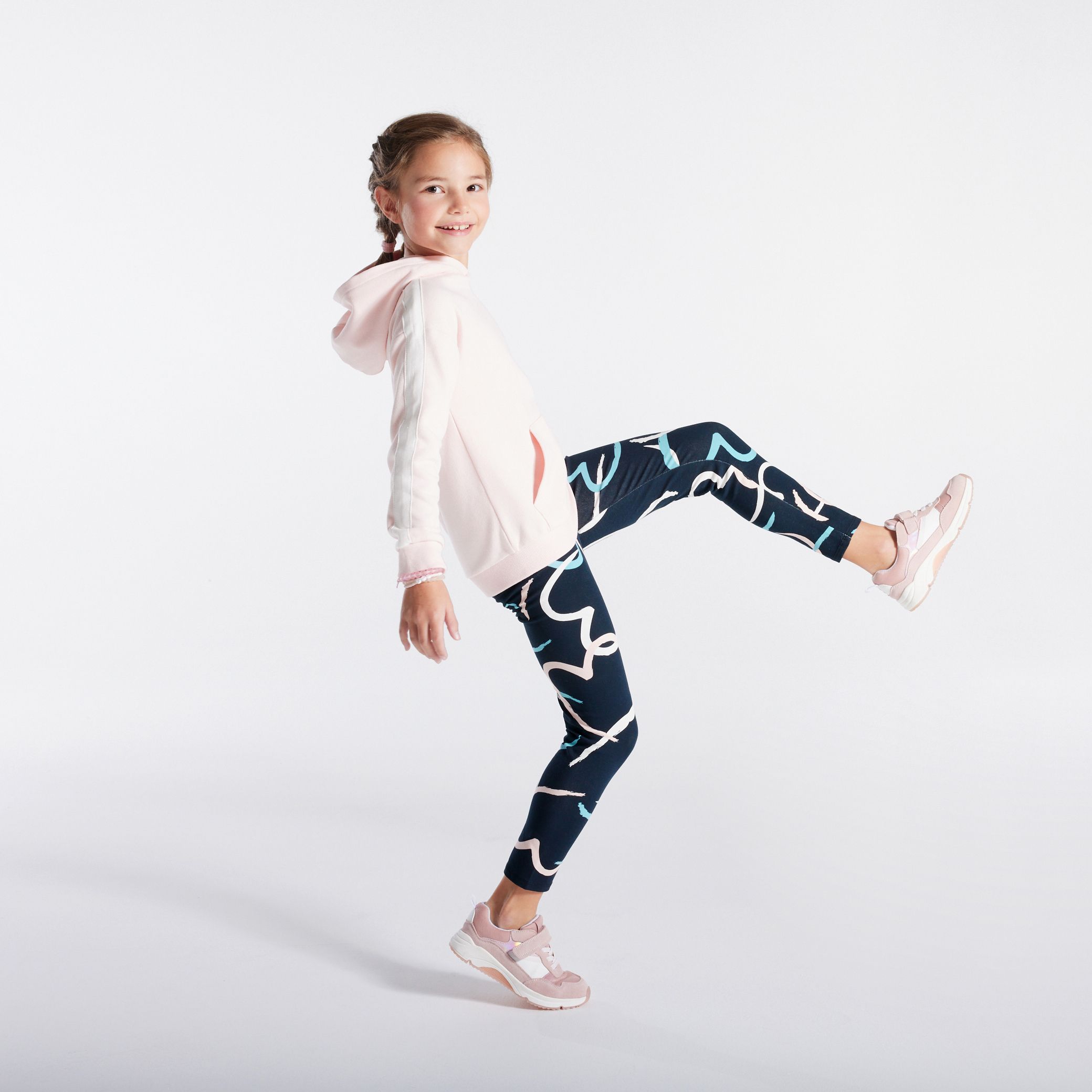 Quần legging thể thao trái tim
