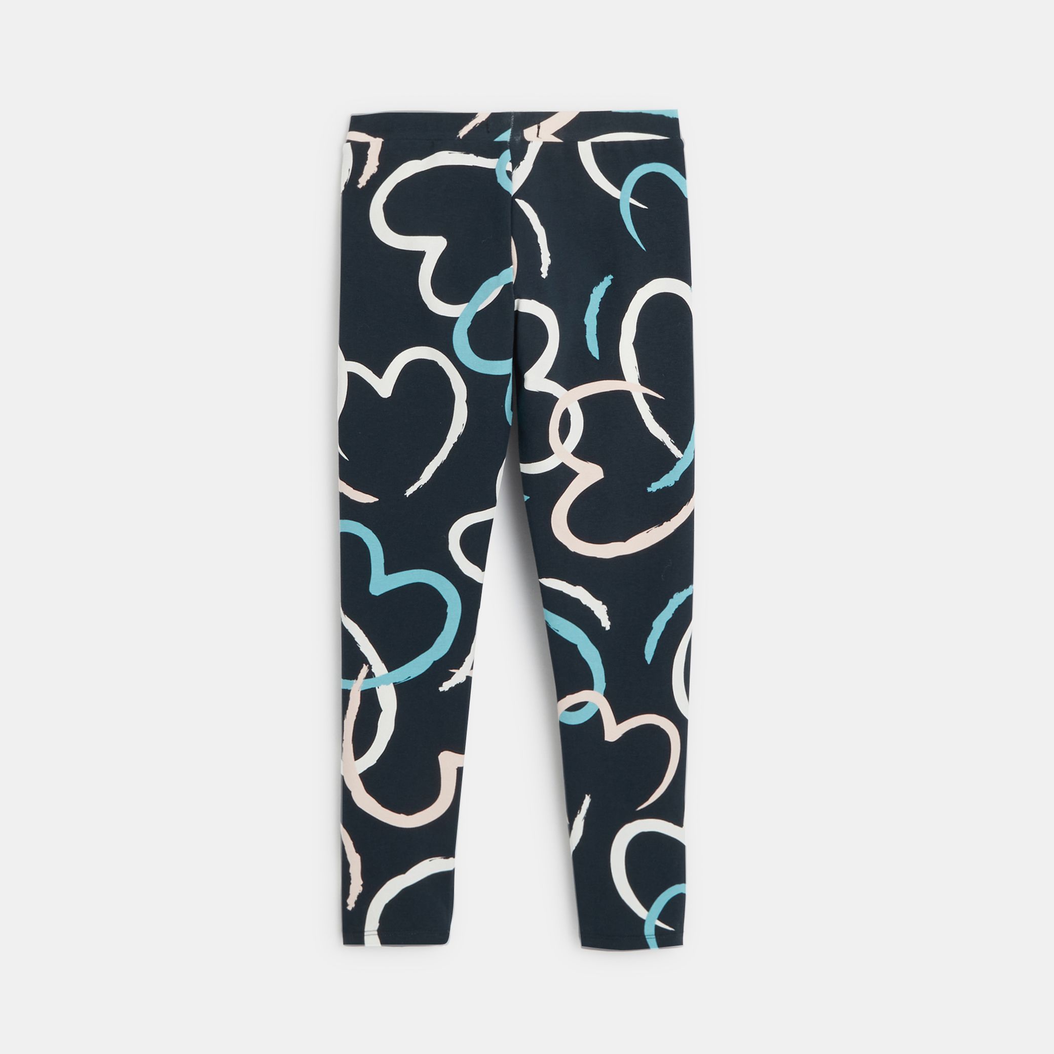 Quần legging thể thao trái tim