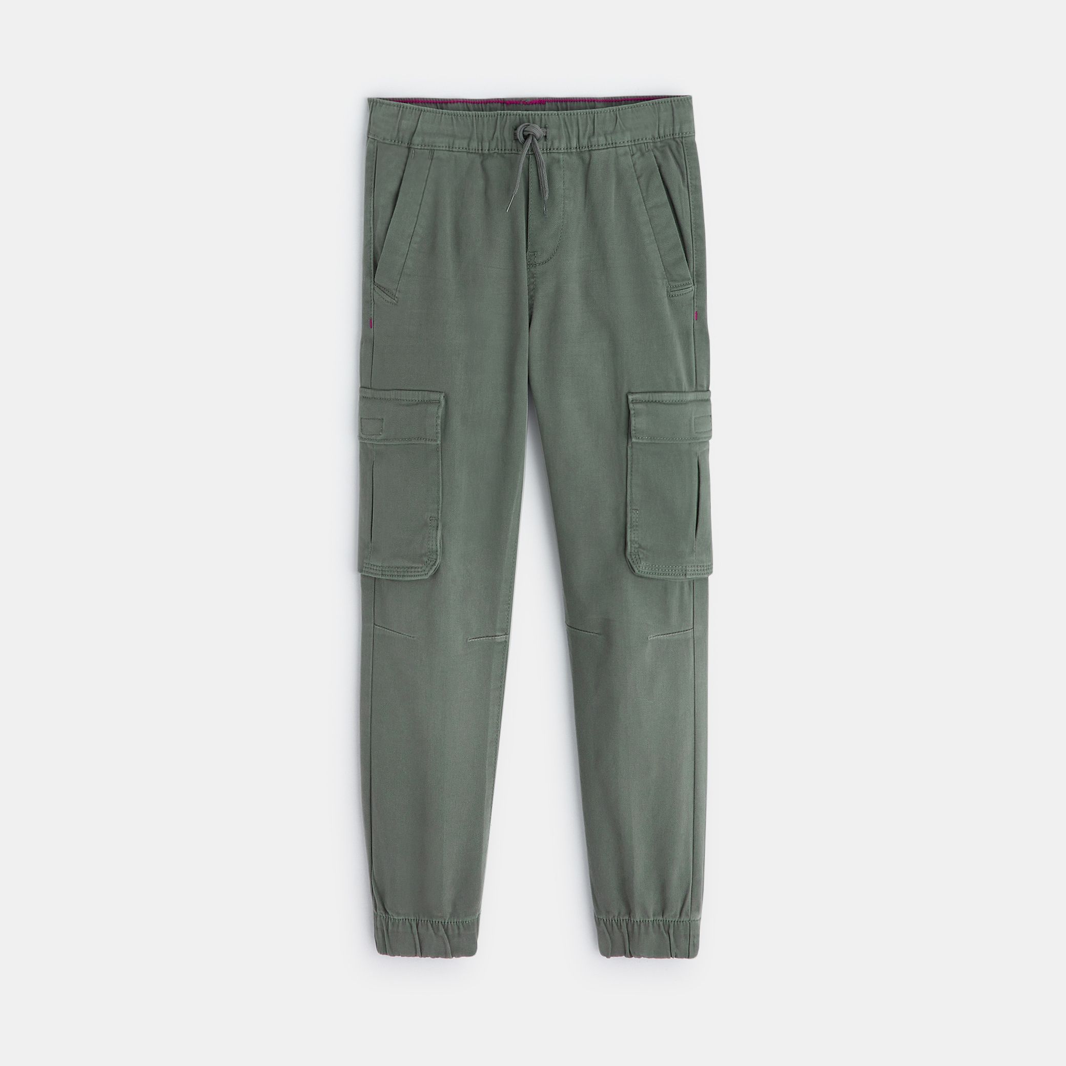 Quần canvas cargo