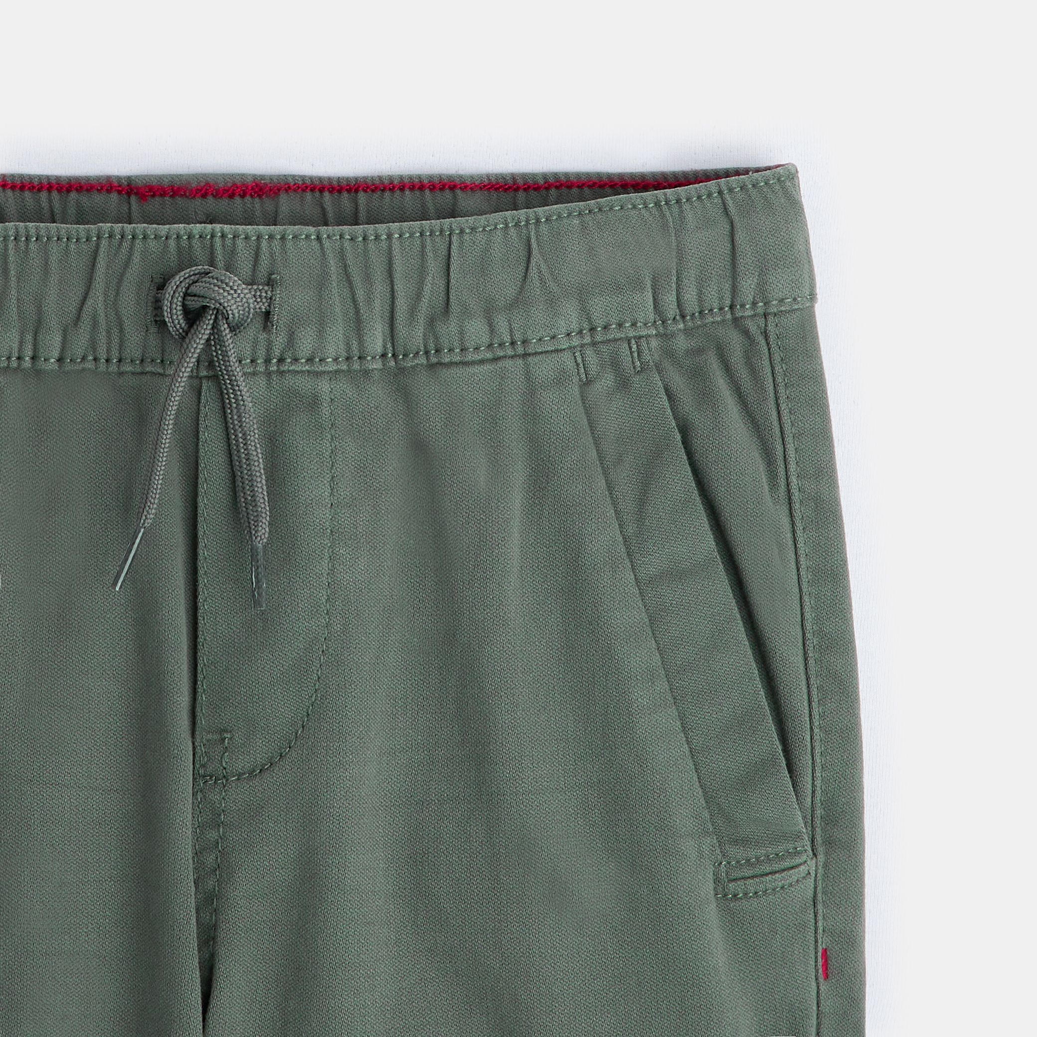 Quần canvas cargo