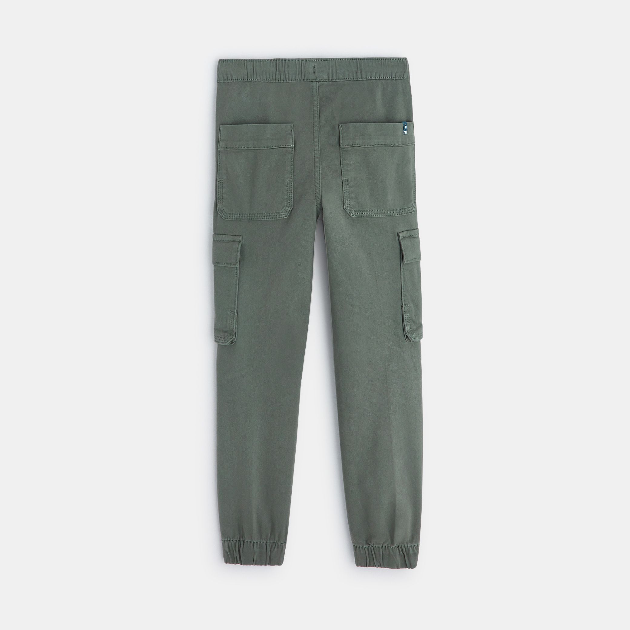 Quần canvas cargo
