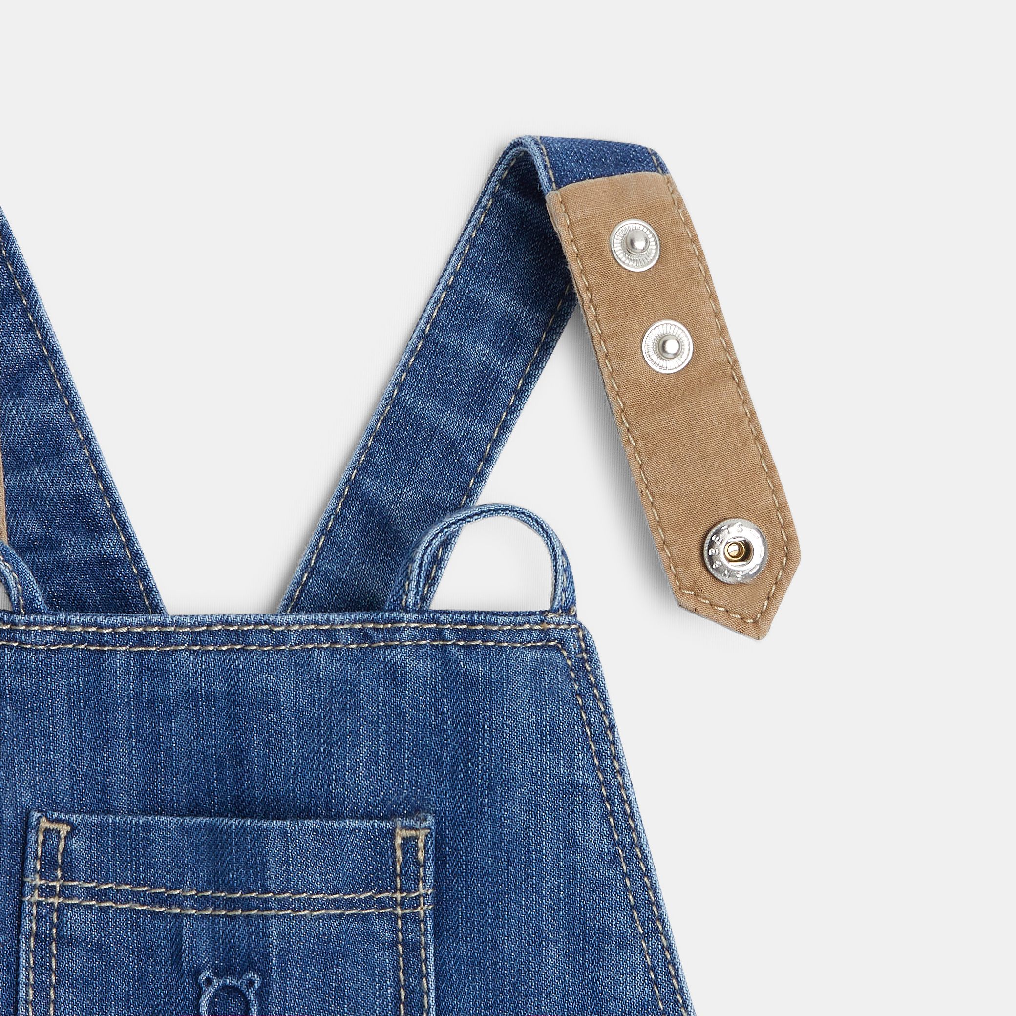 Dungarees denim ngắn