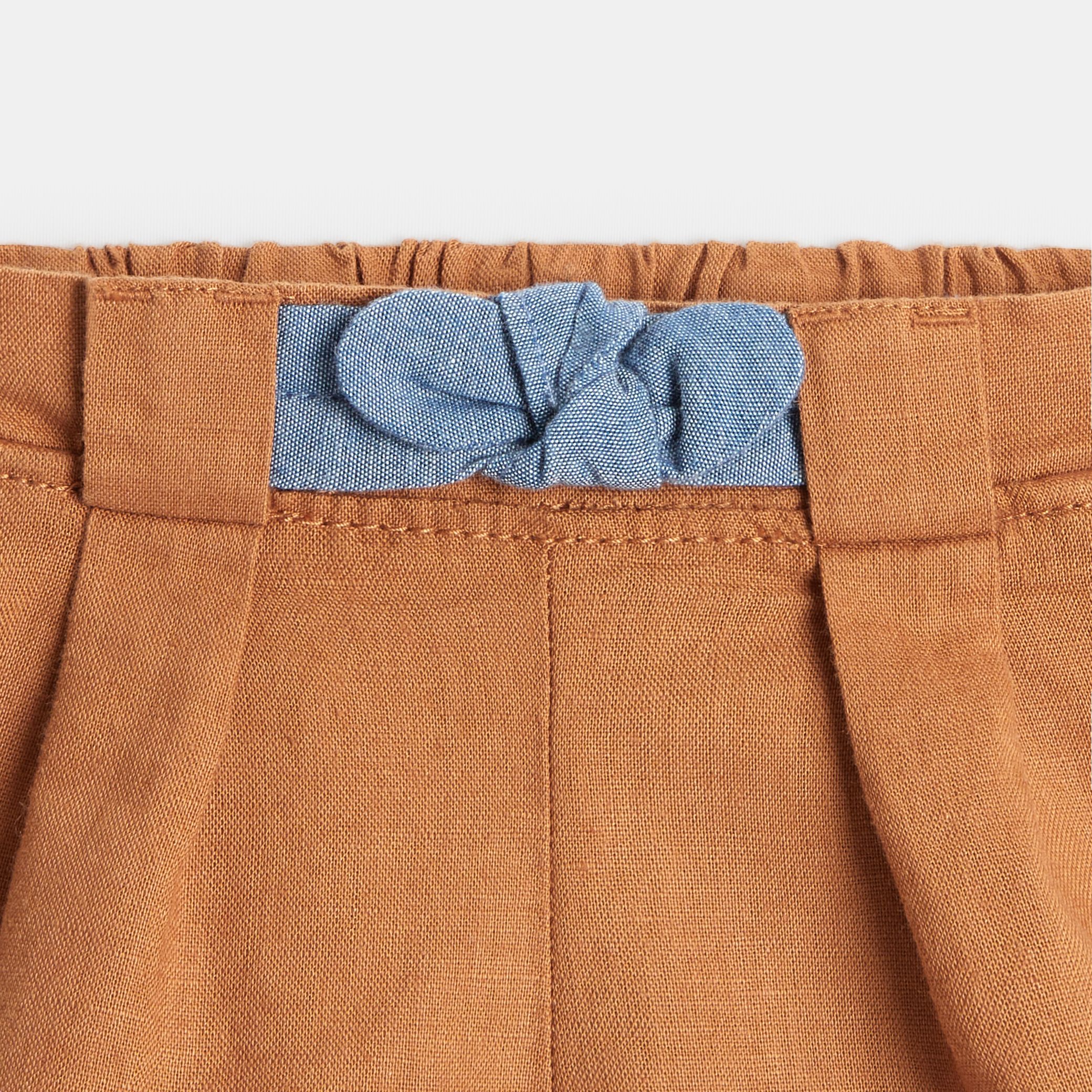 Quần short xếp ly