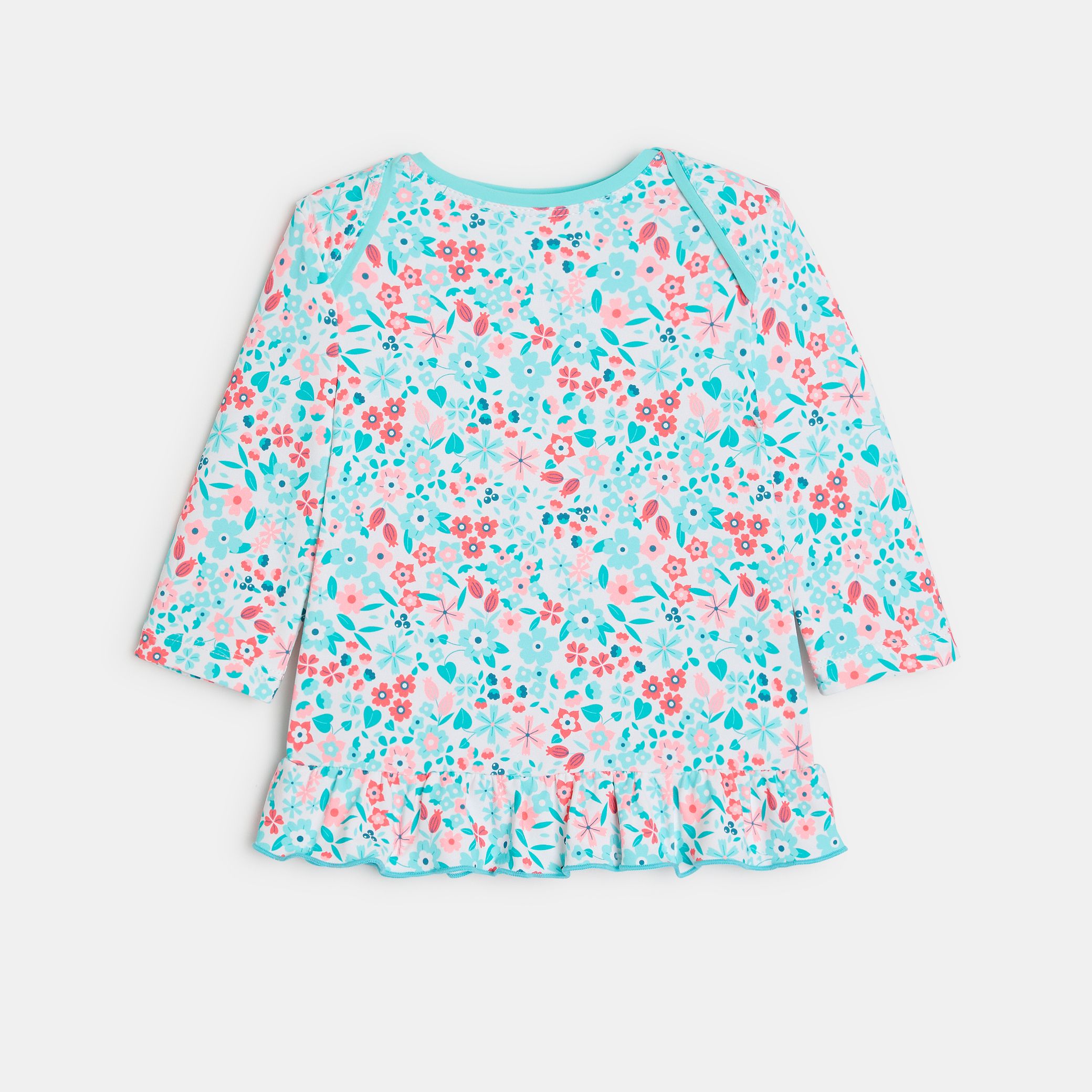 Áo bơi chống tia UV in hoa