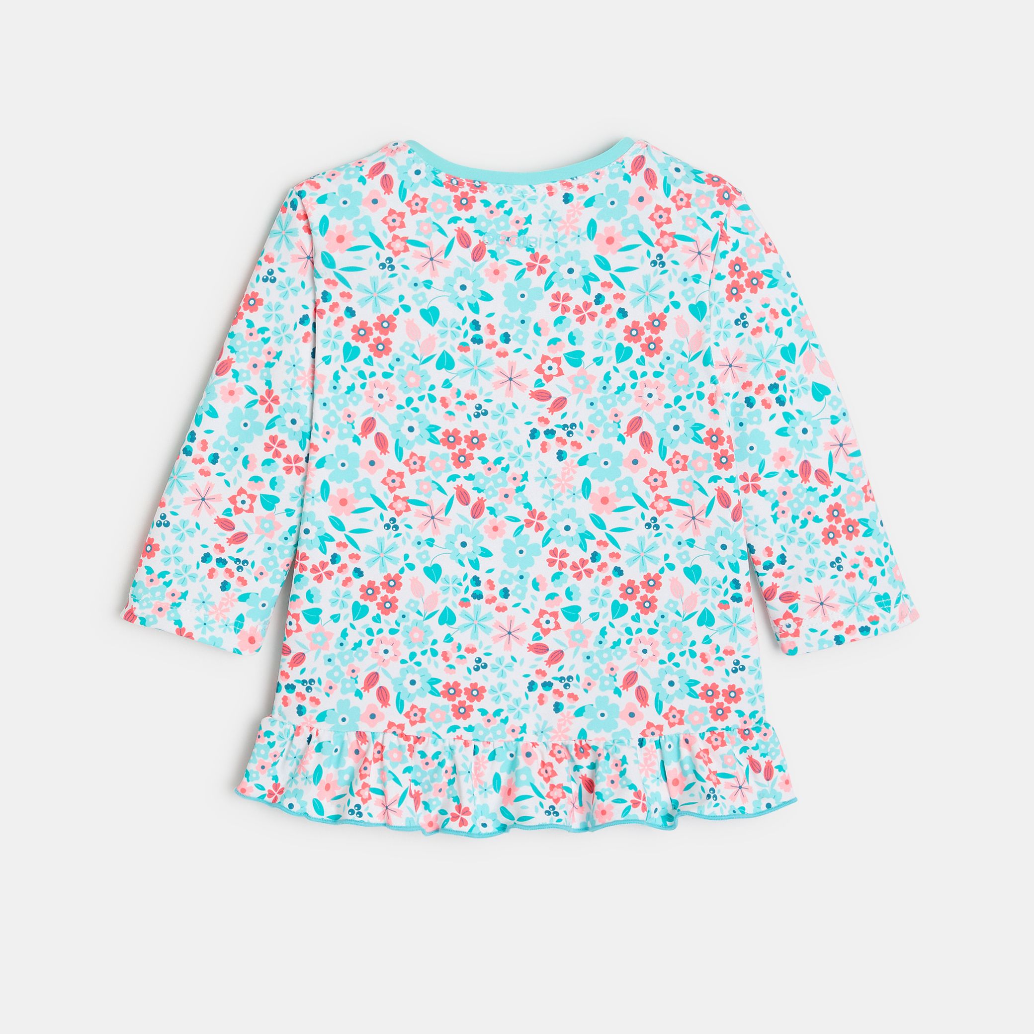 Áo bơi chống tia UV in hoa