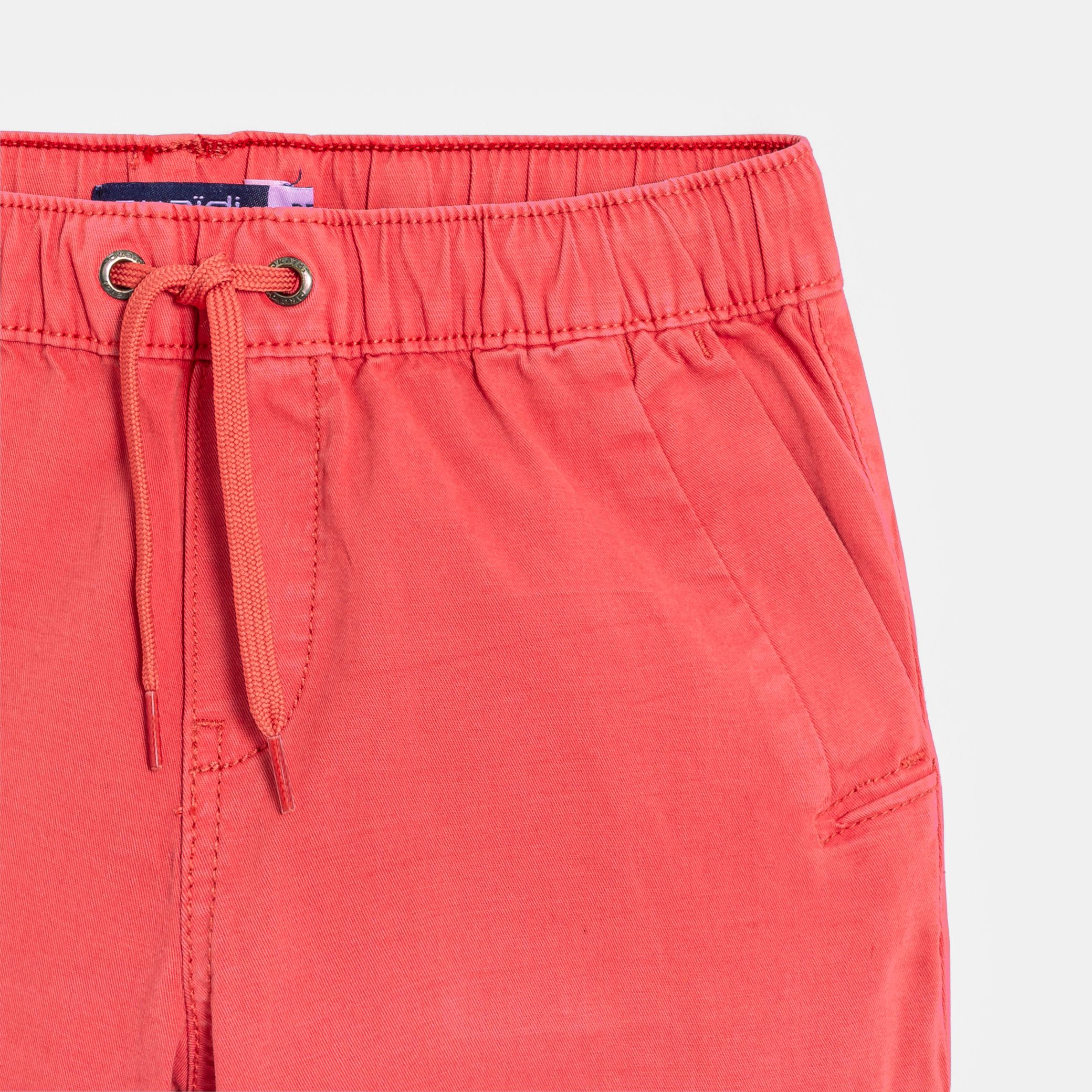 Quần short Bermuda vải trơn