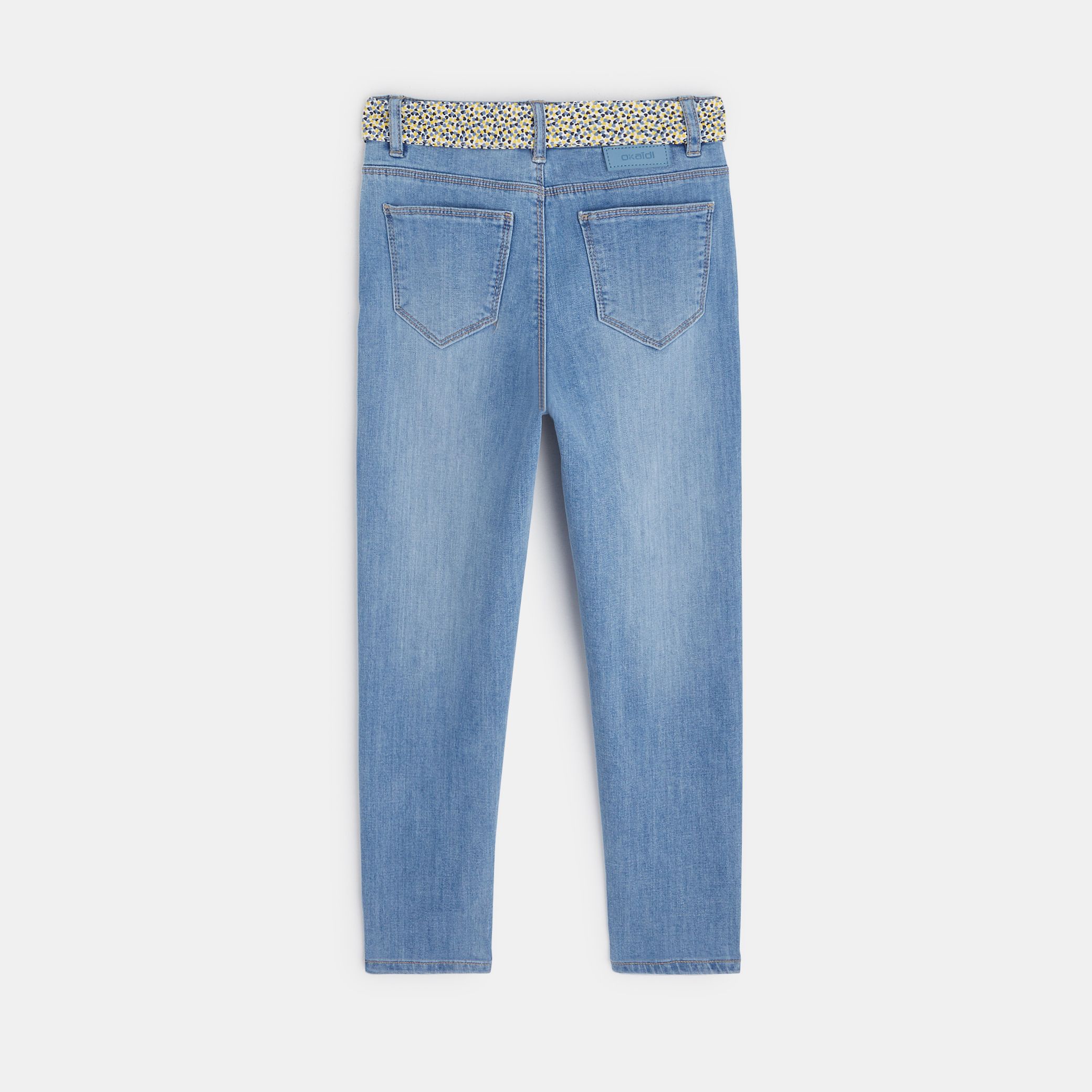 Quần jeans thắt nơ
