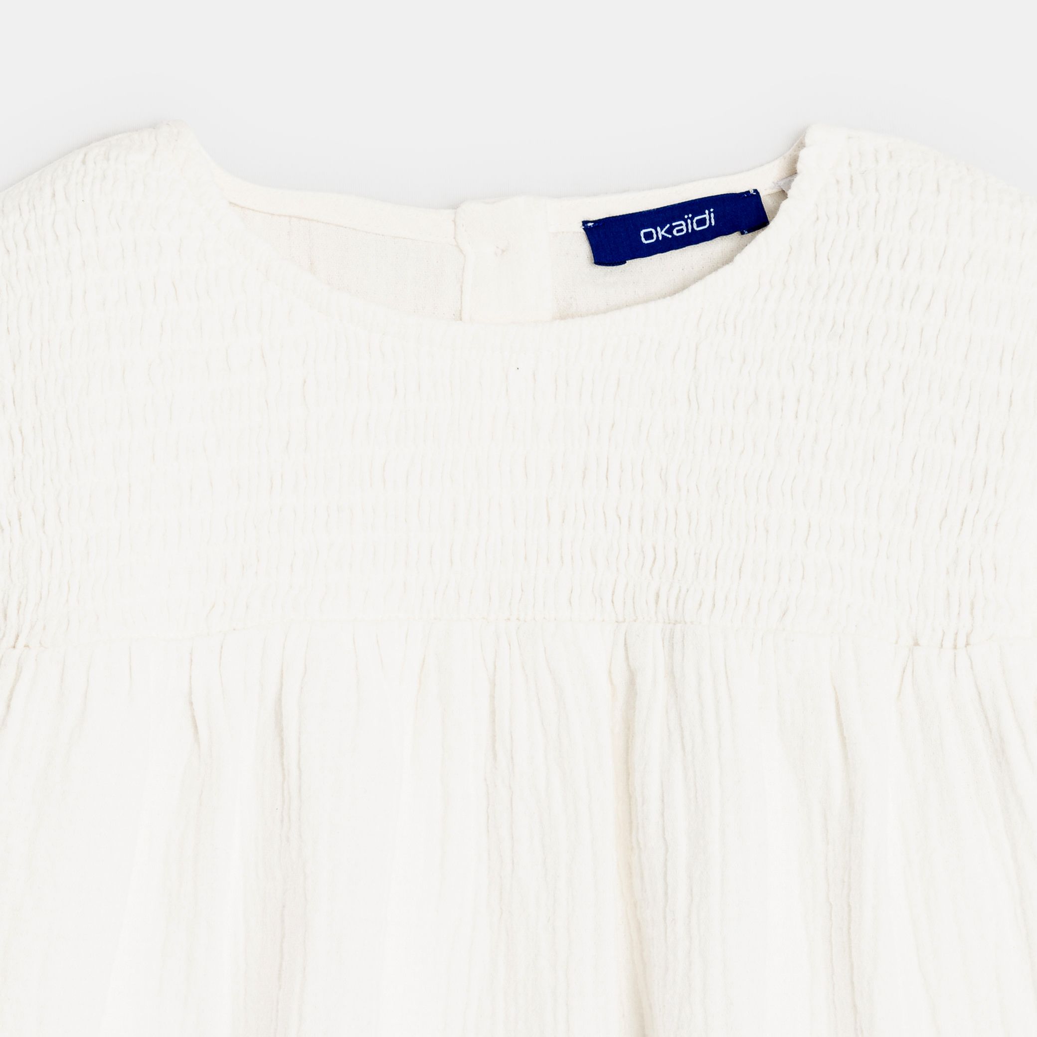 Áo dài tay cotton cách điệu