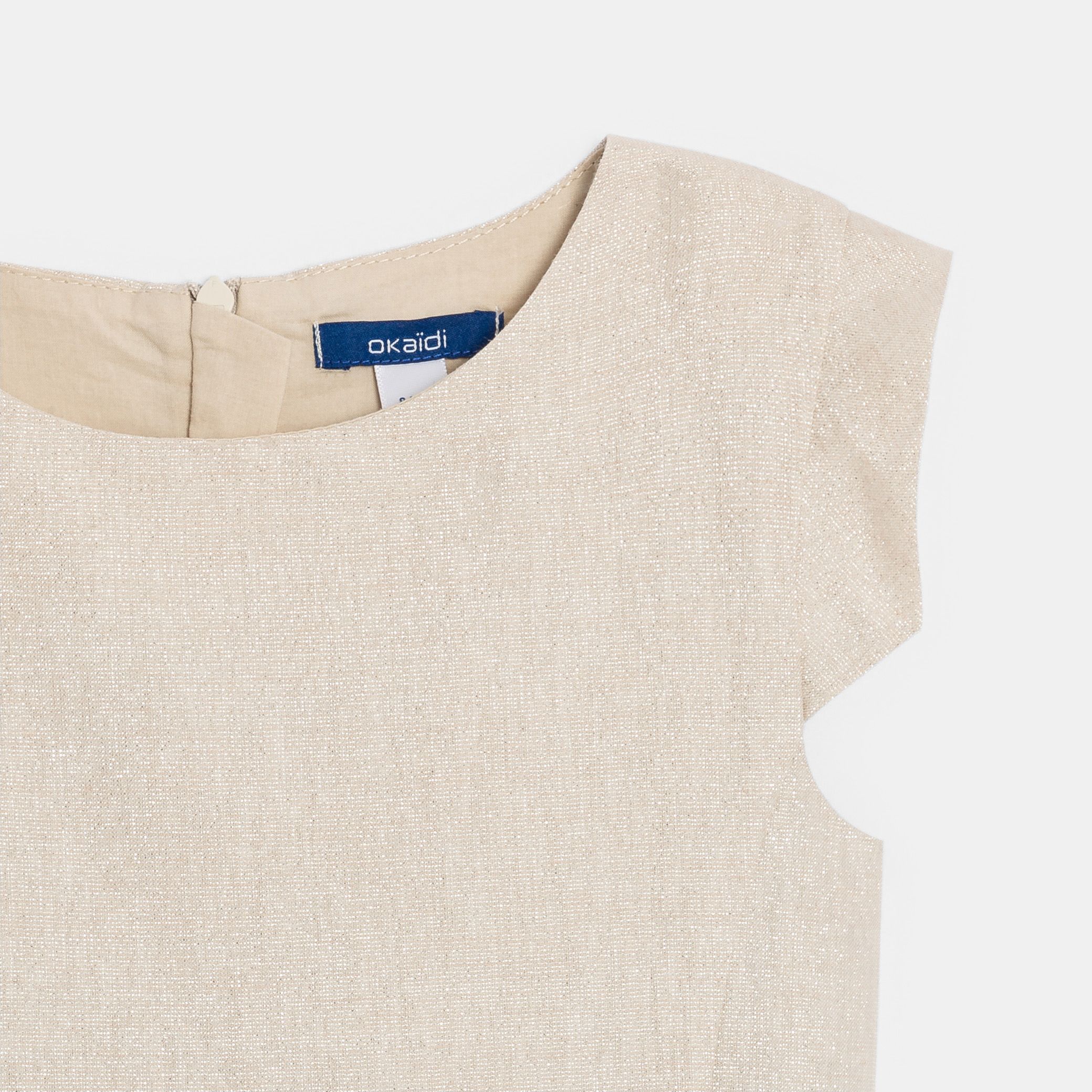 Đầm linen đính sequin sang trọng