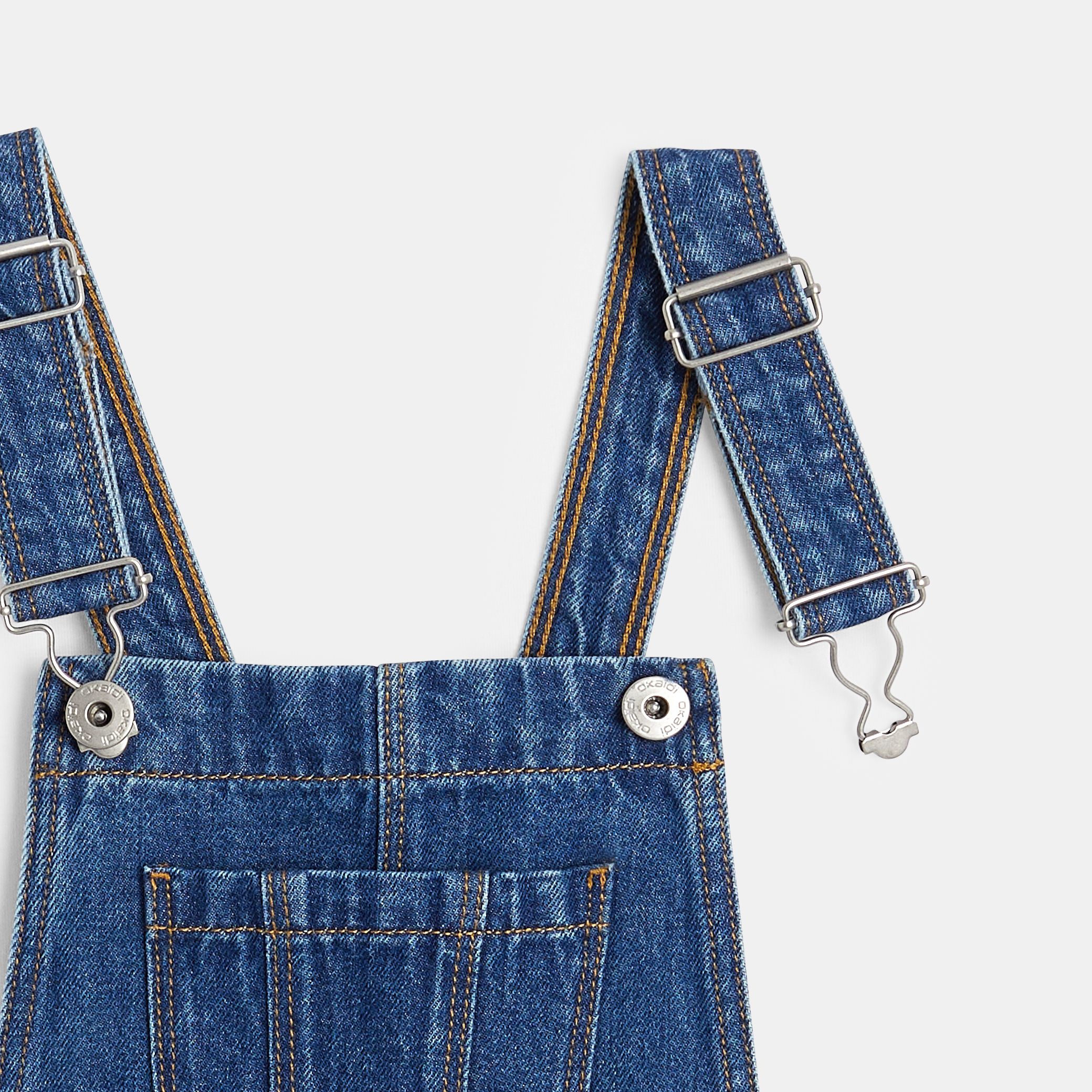 Quần yếm denim