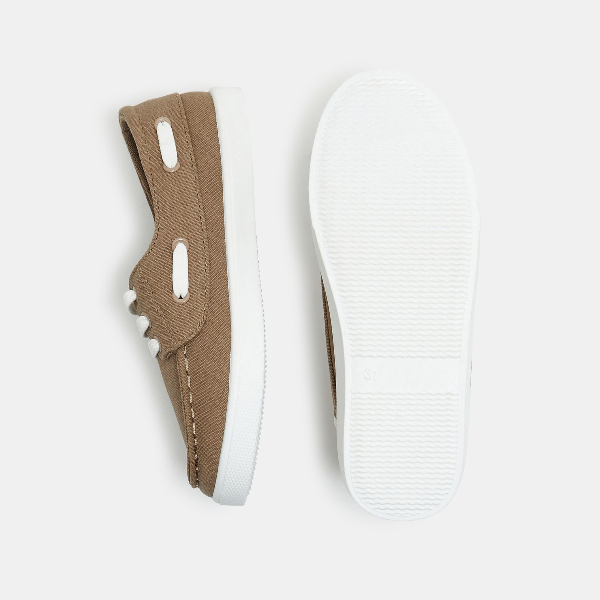 Giày Moccasin vải