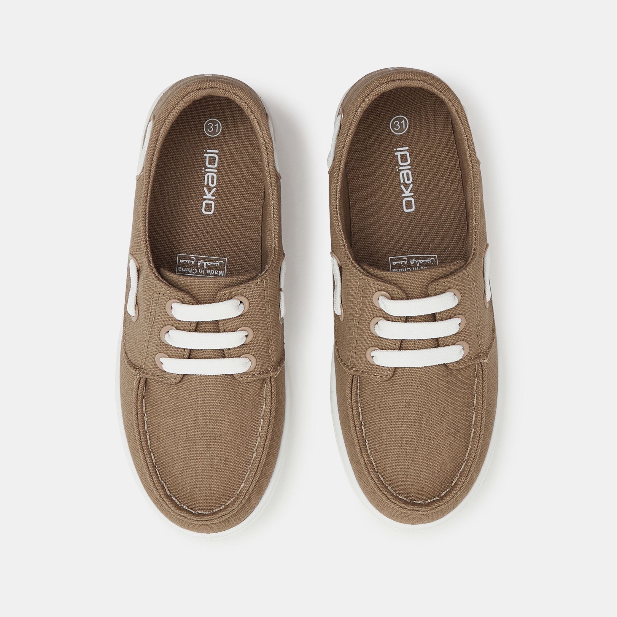 Giày Moccasin vải