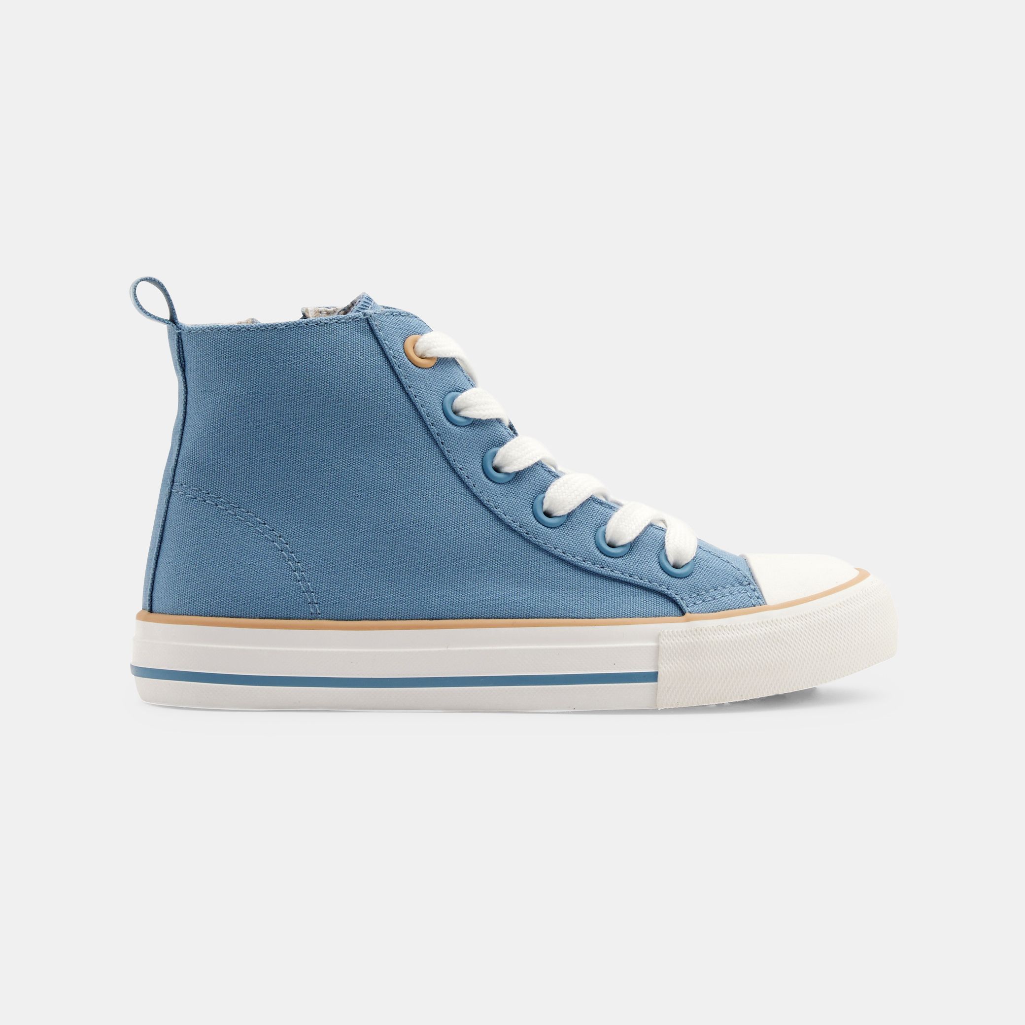 Giày thể thao cổ cao vải canvas