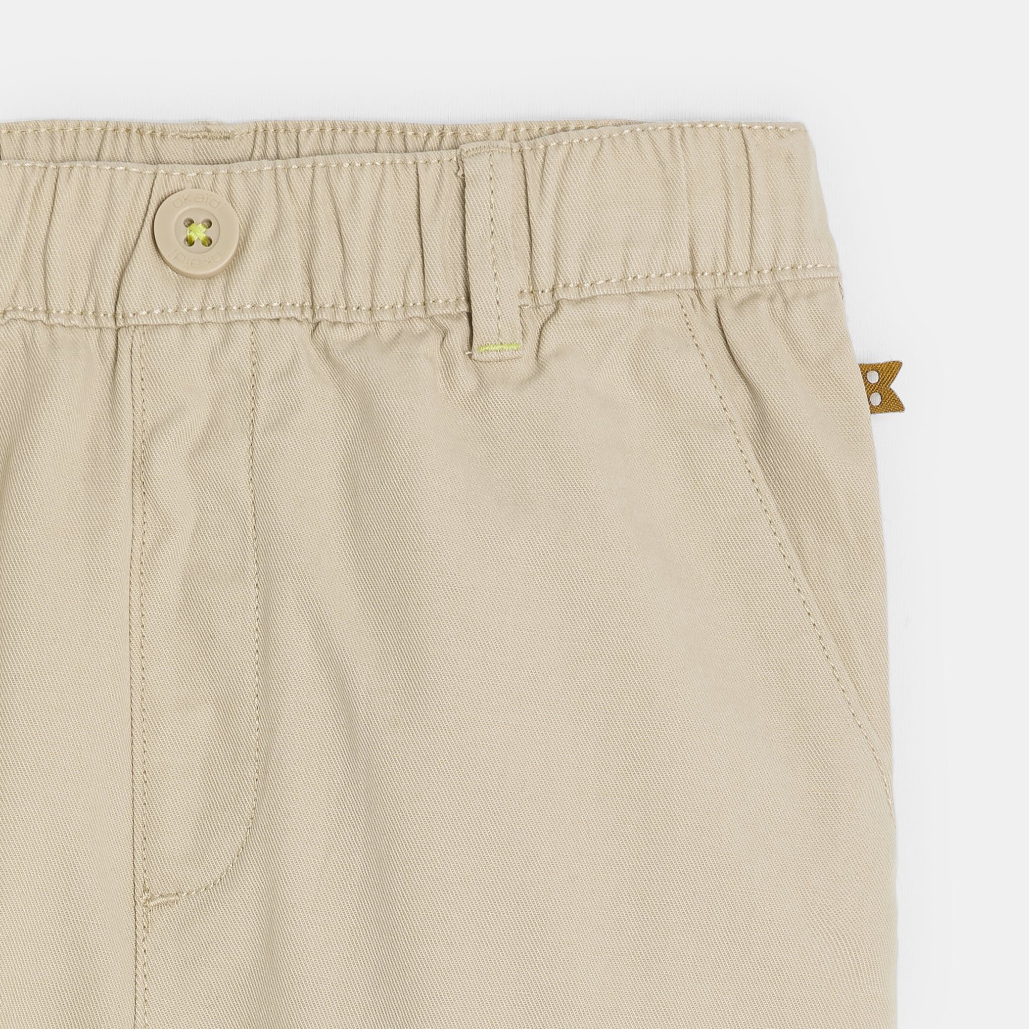 Quần short canvas cho bé trai