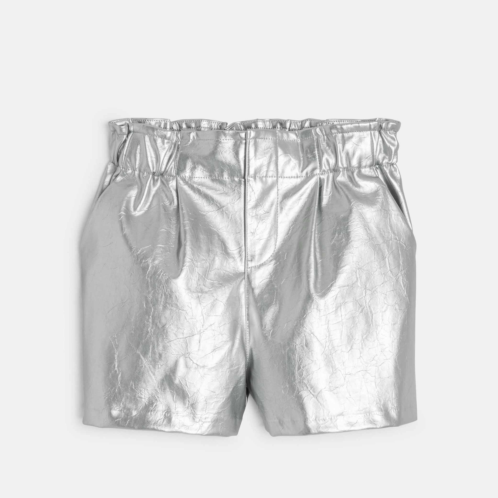Quần short cạp cao cho bé gái