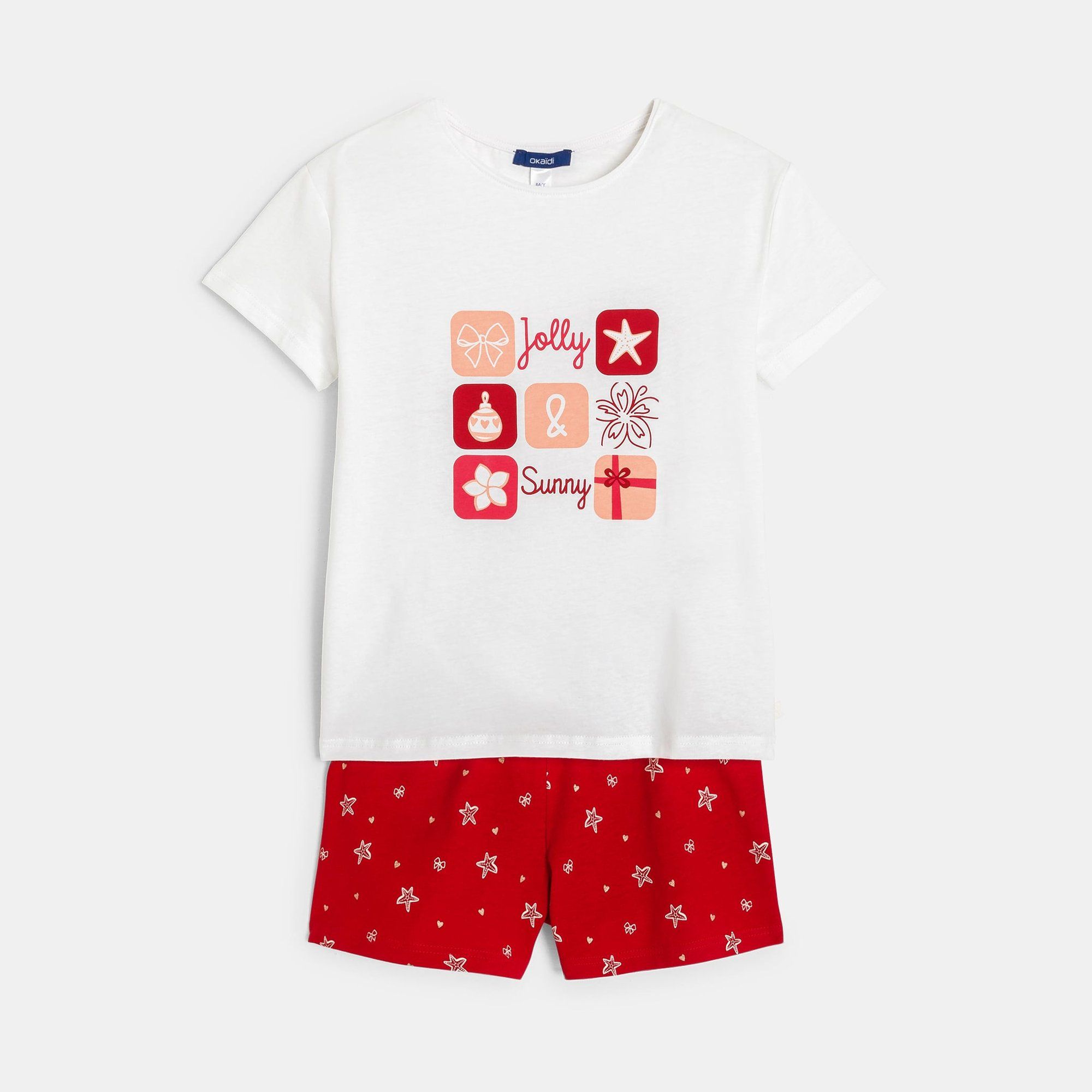 Bộ đồ ngủ 2 mảnh cho bé gái