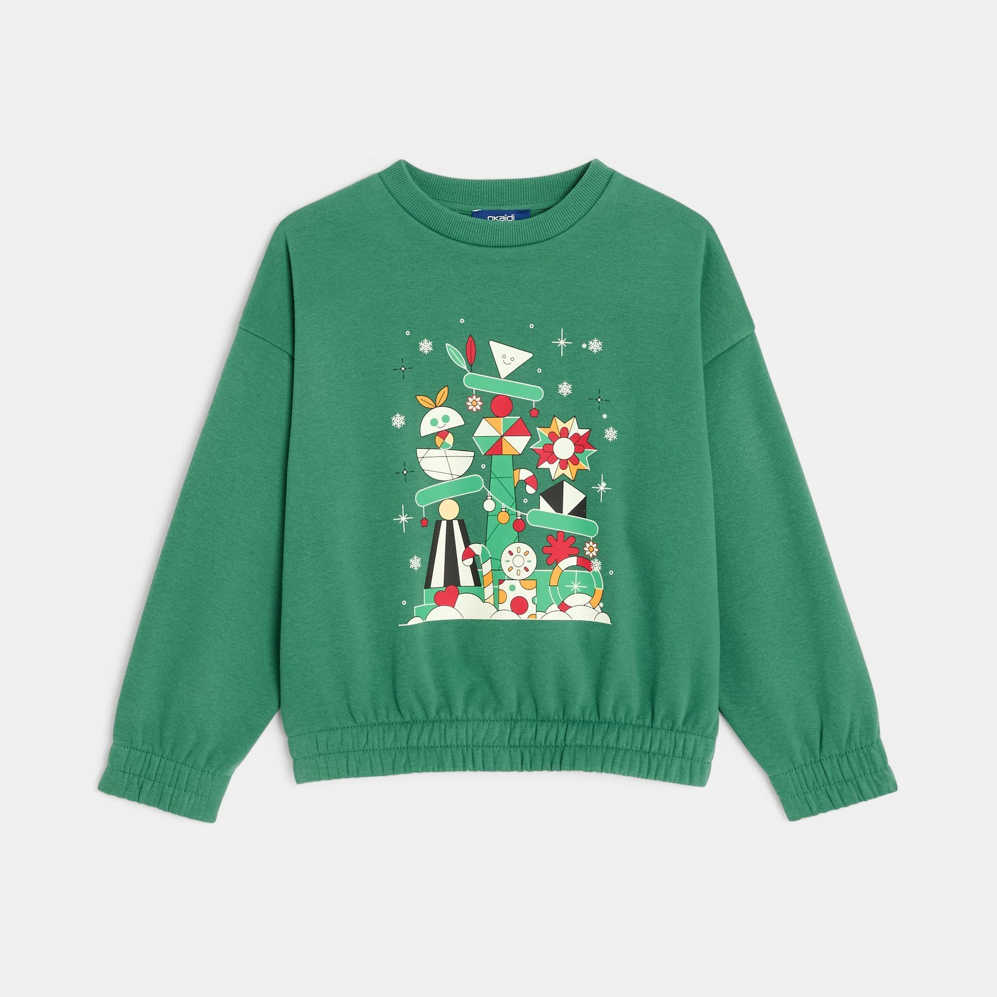 Áo sweatshirt in họa tiết
