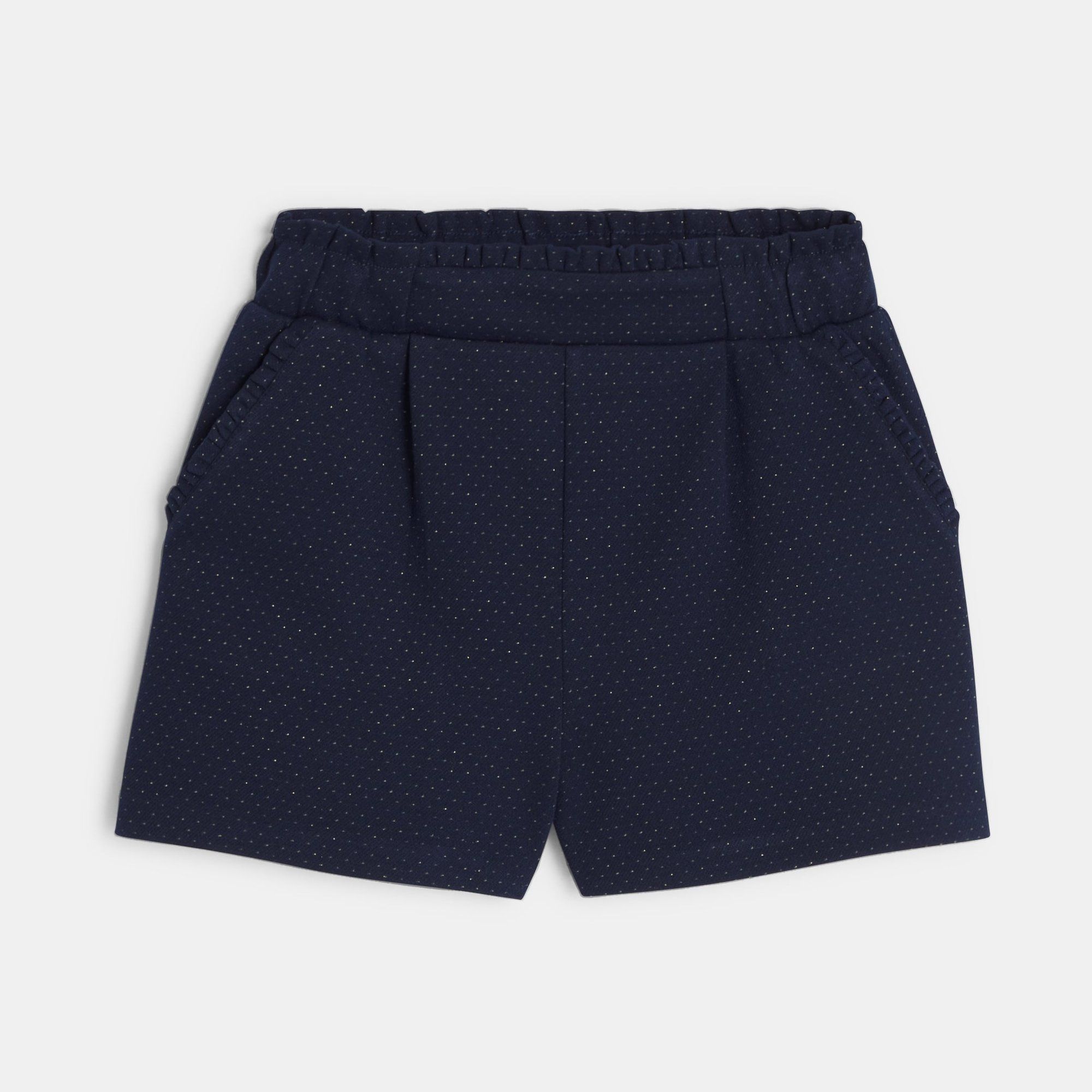 Quần short cạp cao cho bé gái