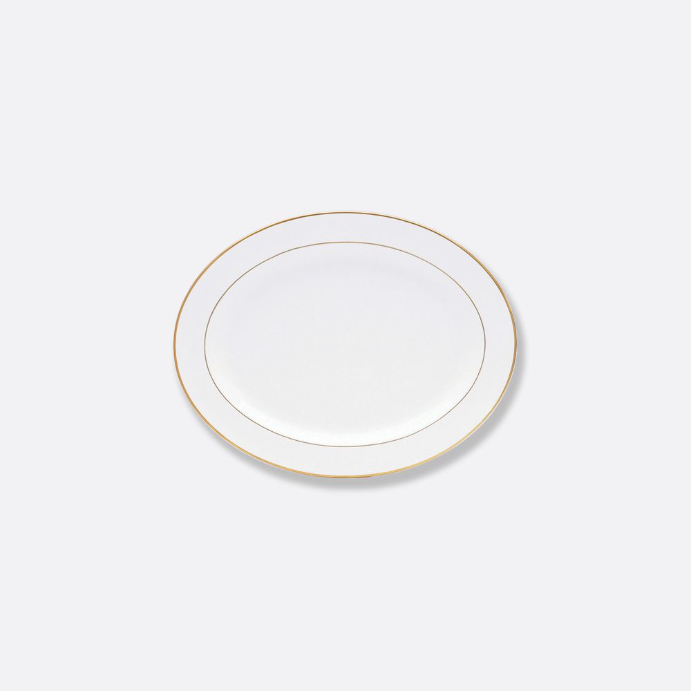 Bernardaud - Đĩa oval Palmyre 33.5cm