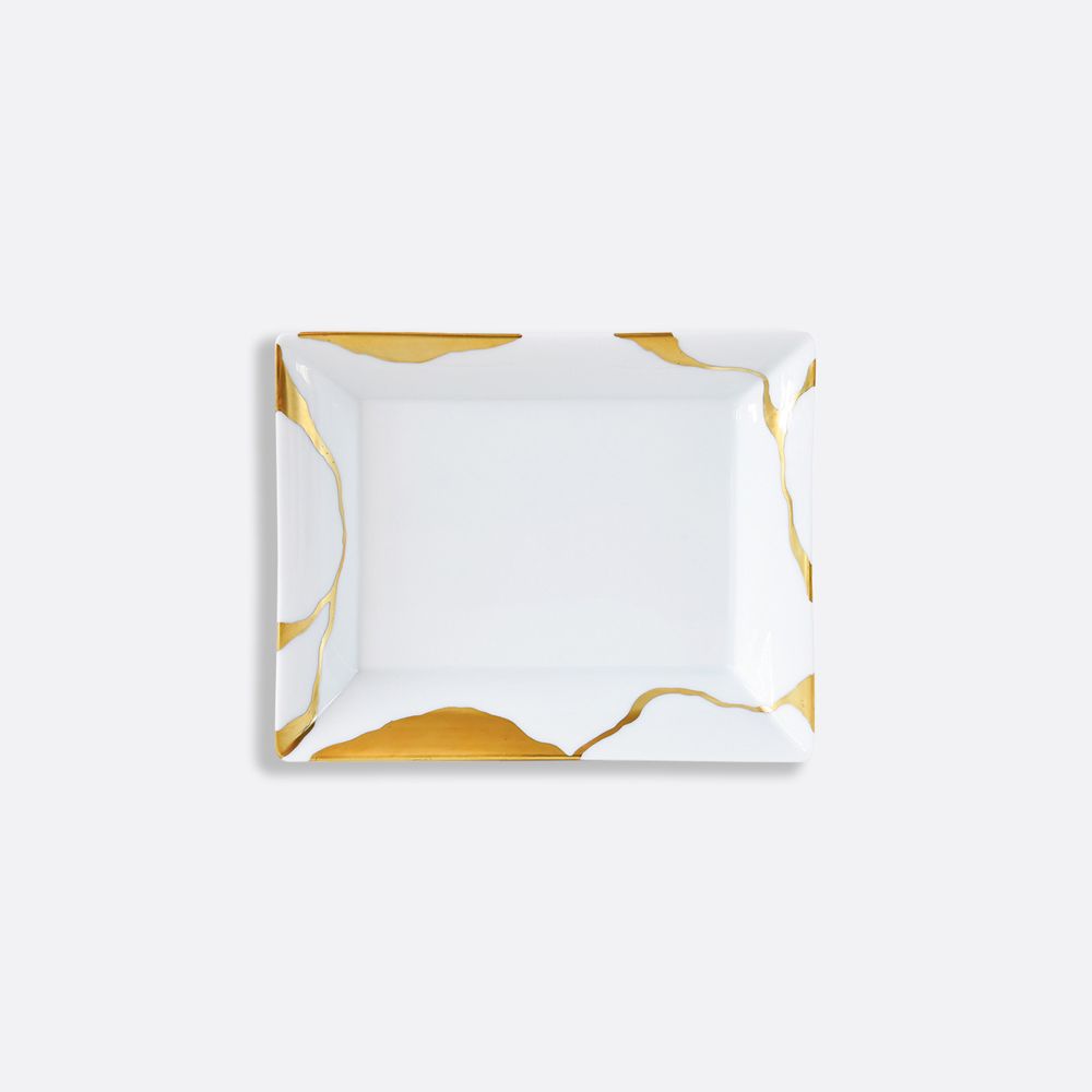 Đĩa chữ nhật KINTSUGI SARKIS 20x16cm