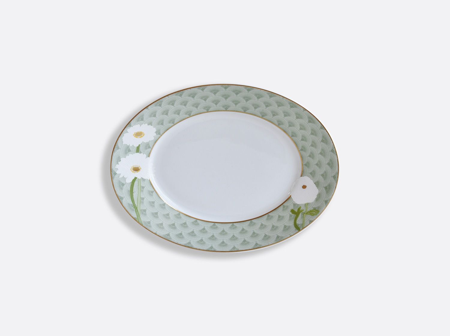 Bernardaud - Đĩa tròn khai vị PRAIANA 21x10cm