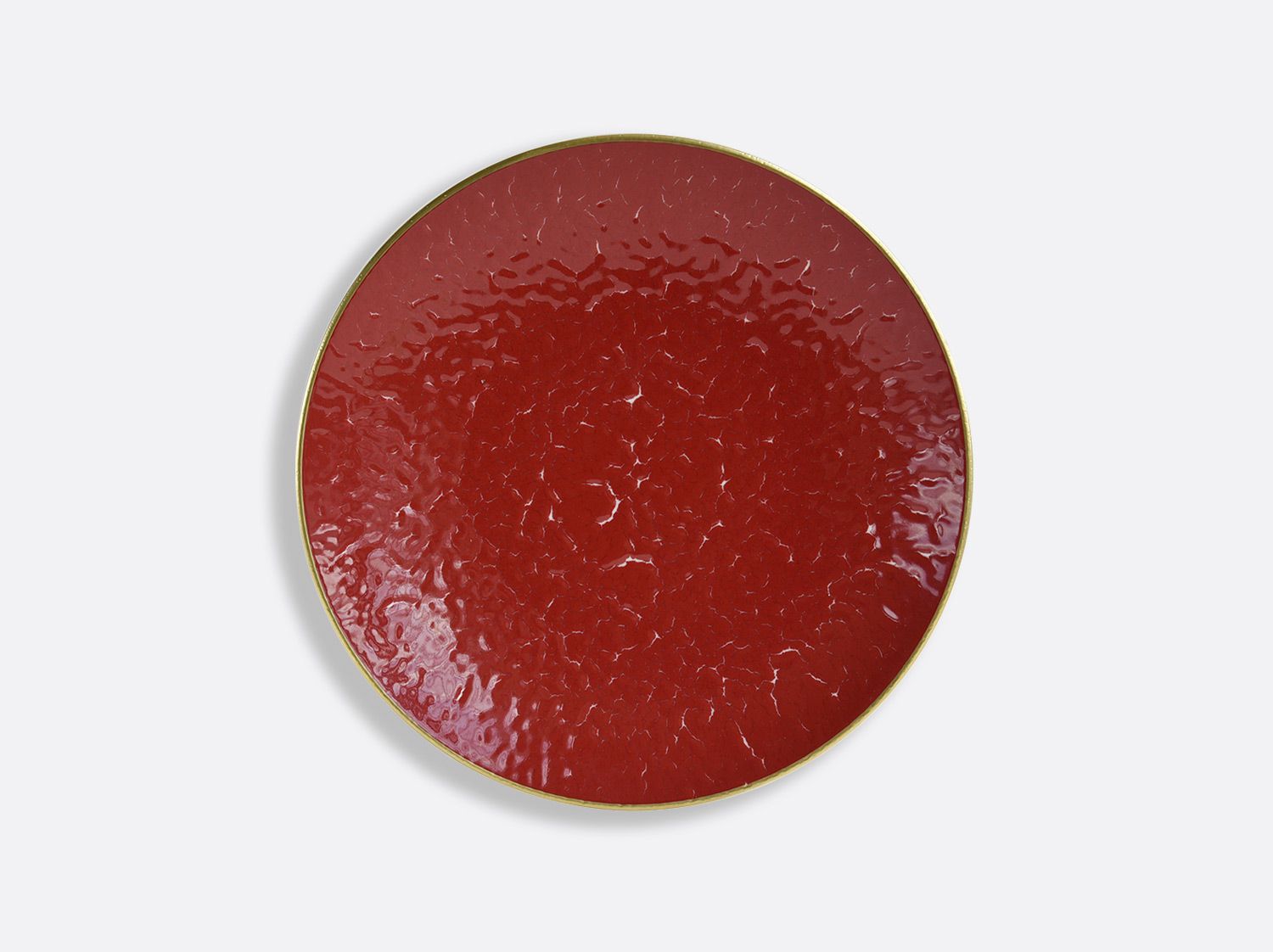 Bernardaud - Đĩa salad ROUGE EMPEREUR 21cm