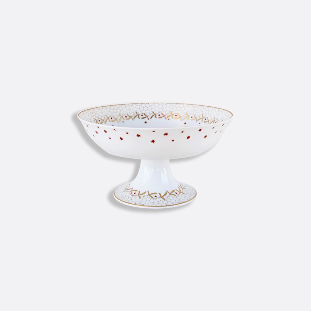 Bernardaud - Đĩa tròn sâu lòng NOËL có chân đế 22cm