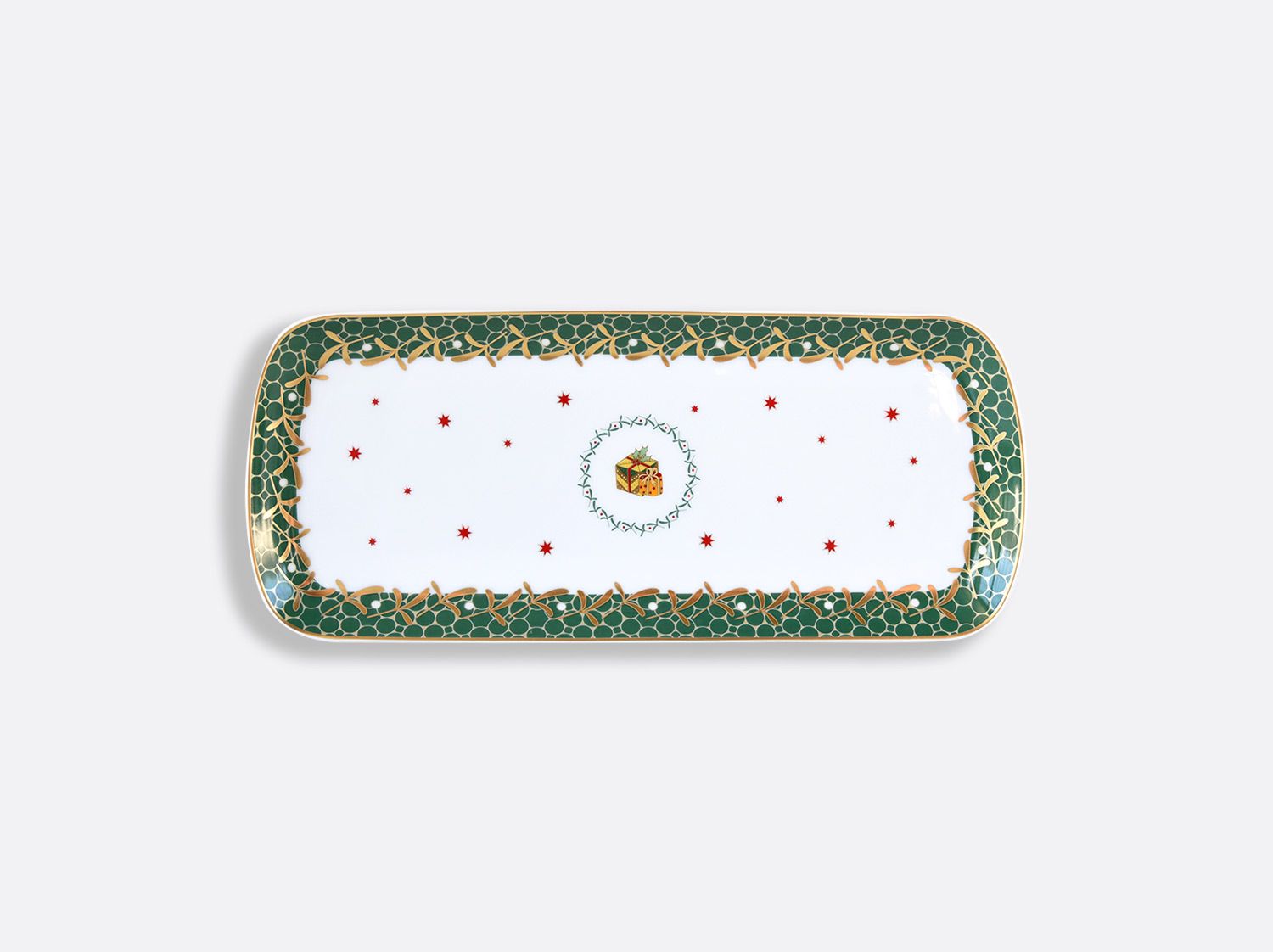 Đĩa bánh chữ nhật NOËL 38cm