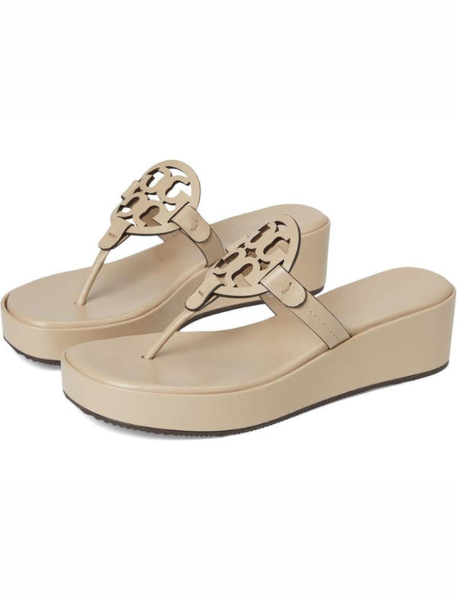 Tory Burch - Dép Miller Wedge 25Mm