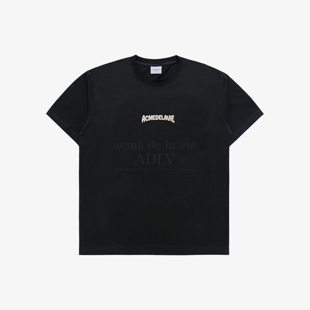 ADLV - Áo Thun ADLV Rabbit Bear Đen