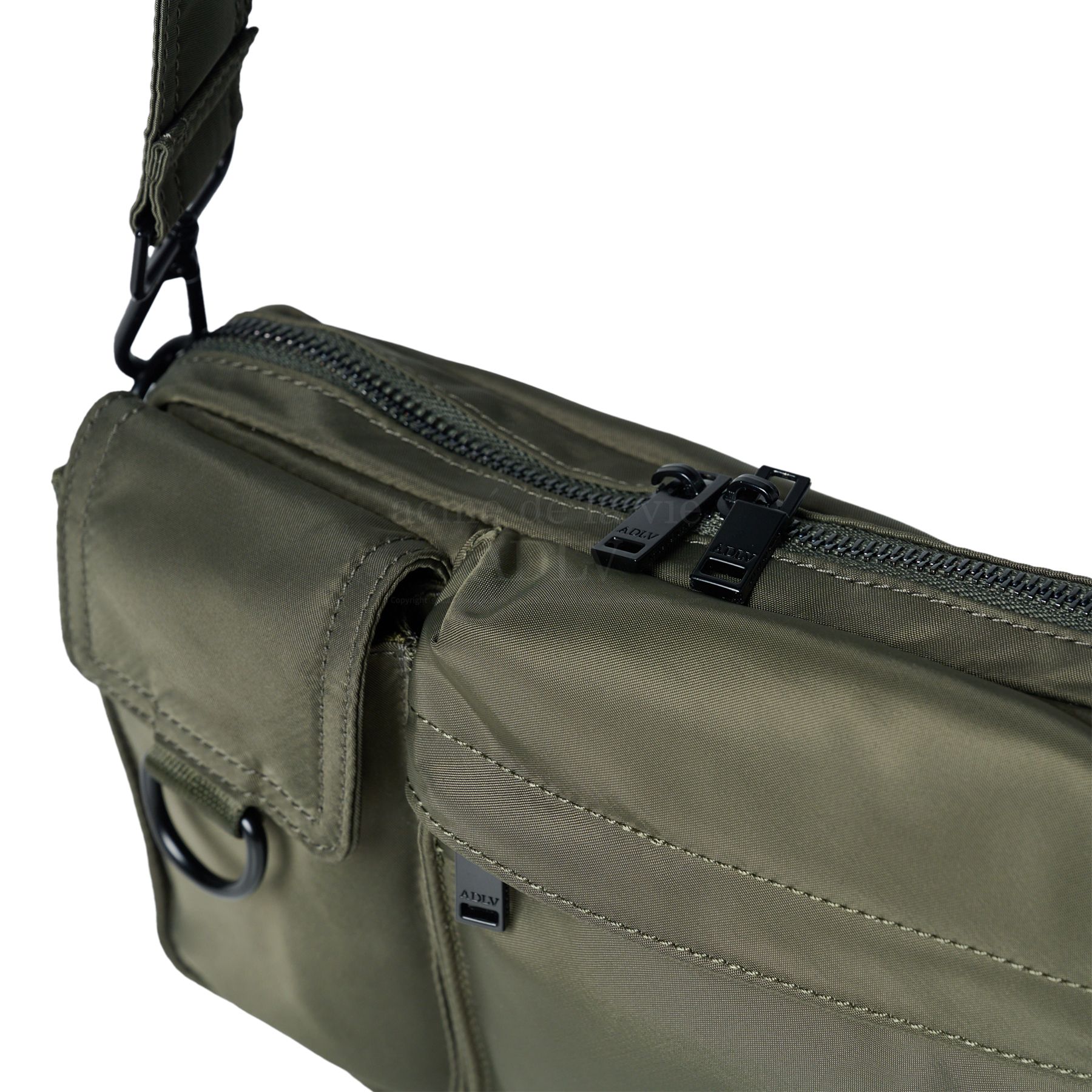 ADLV - Túi đeo chéo Symbol Rivet Multi Poket Khaki