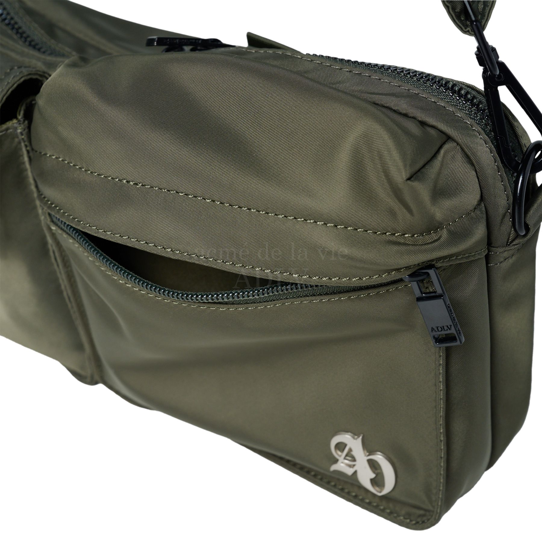 ADLV - Túi đeo chéo Symbol Rivet Multi Poket Khaki