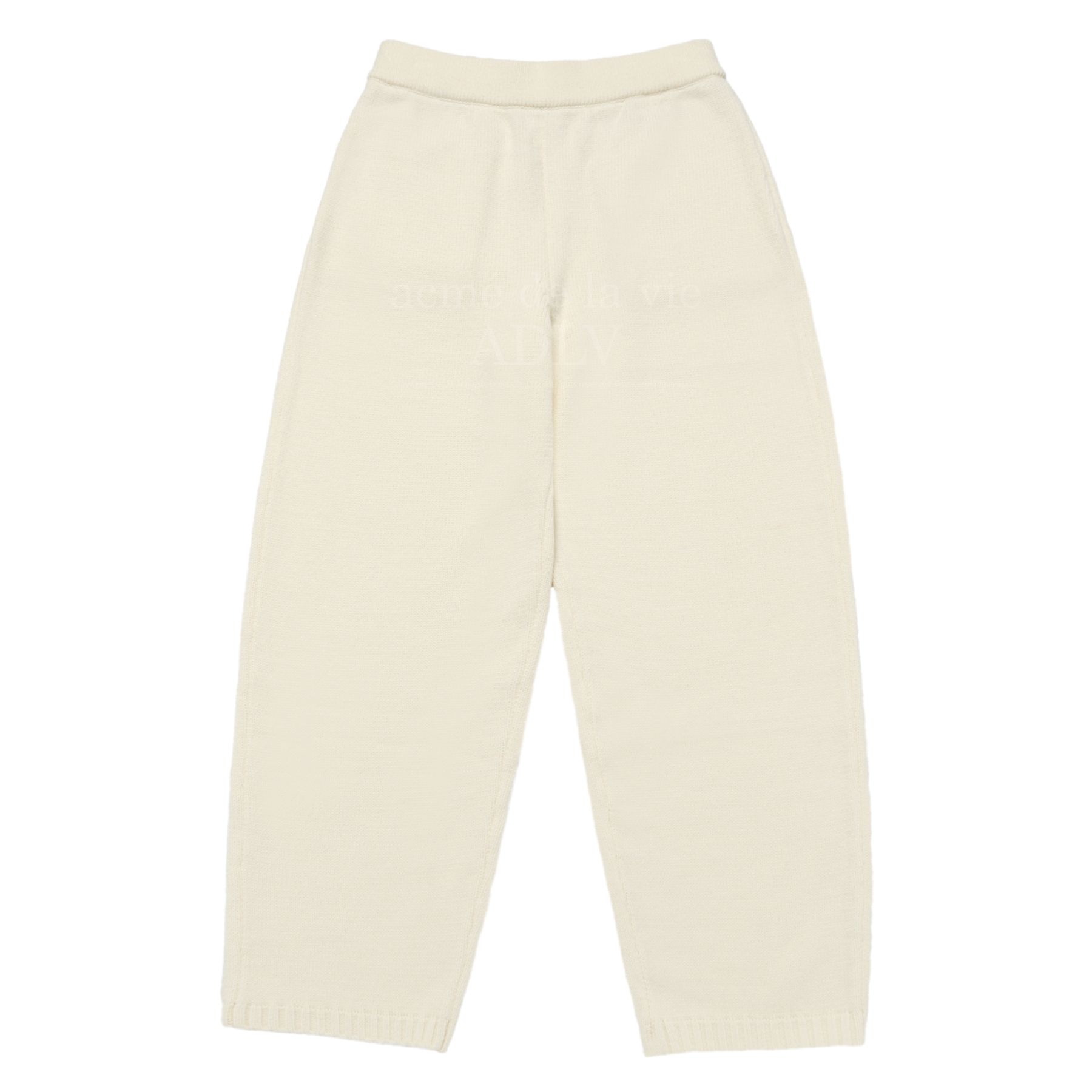 ADLV - Quần Len Oversize Set Up Kem