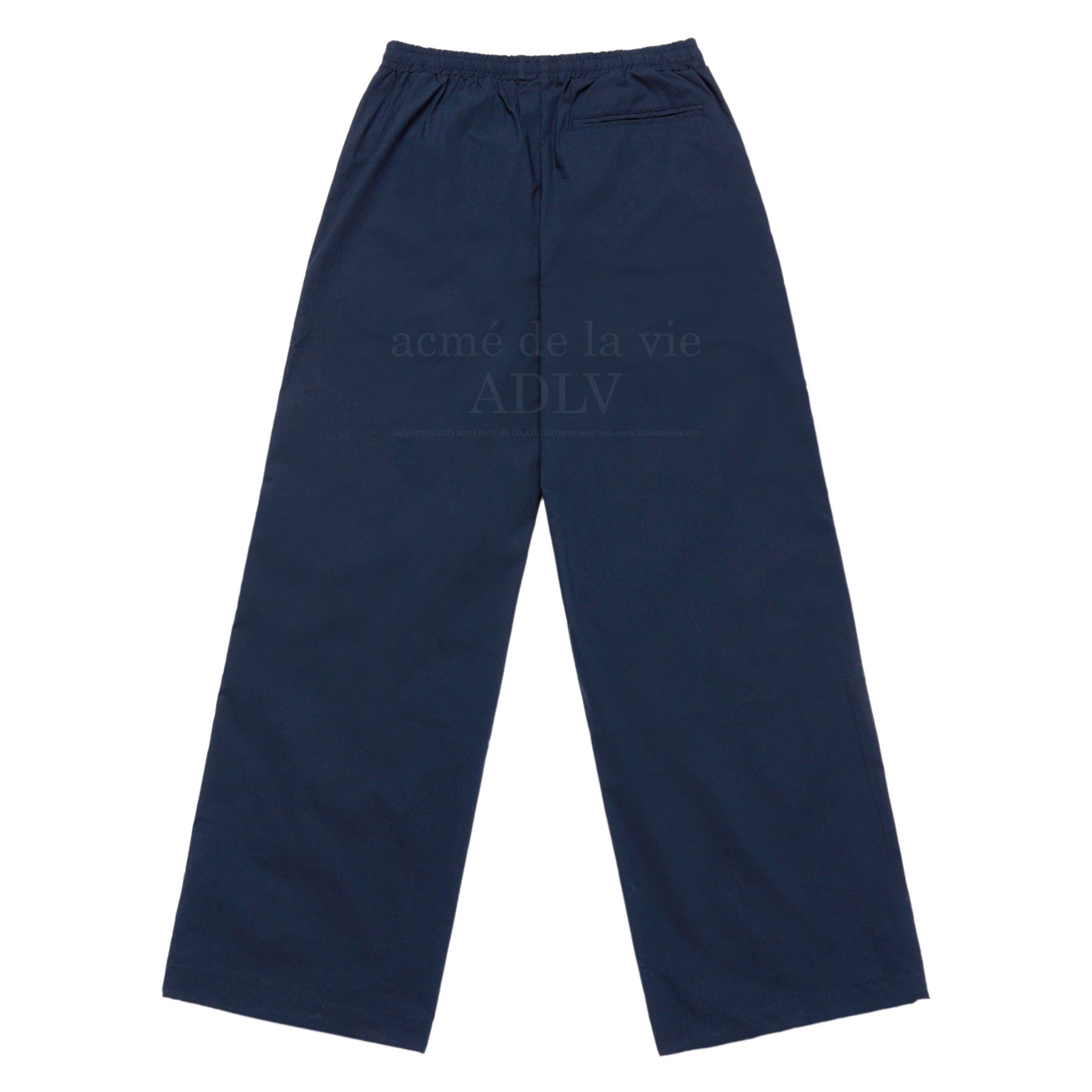 Quần Basic Logo NYlon Set Up Xanh Navy