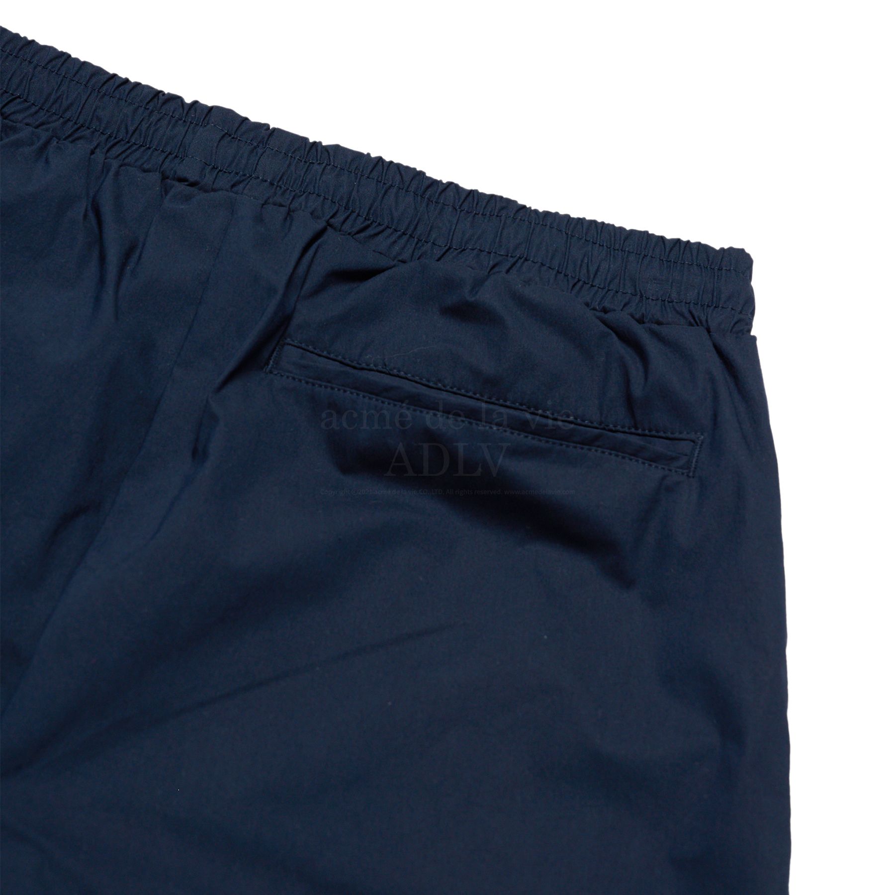 Quần Basic Logo NYlon Set Up Xanh Navy