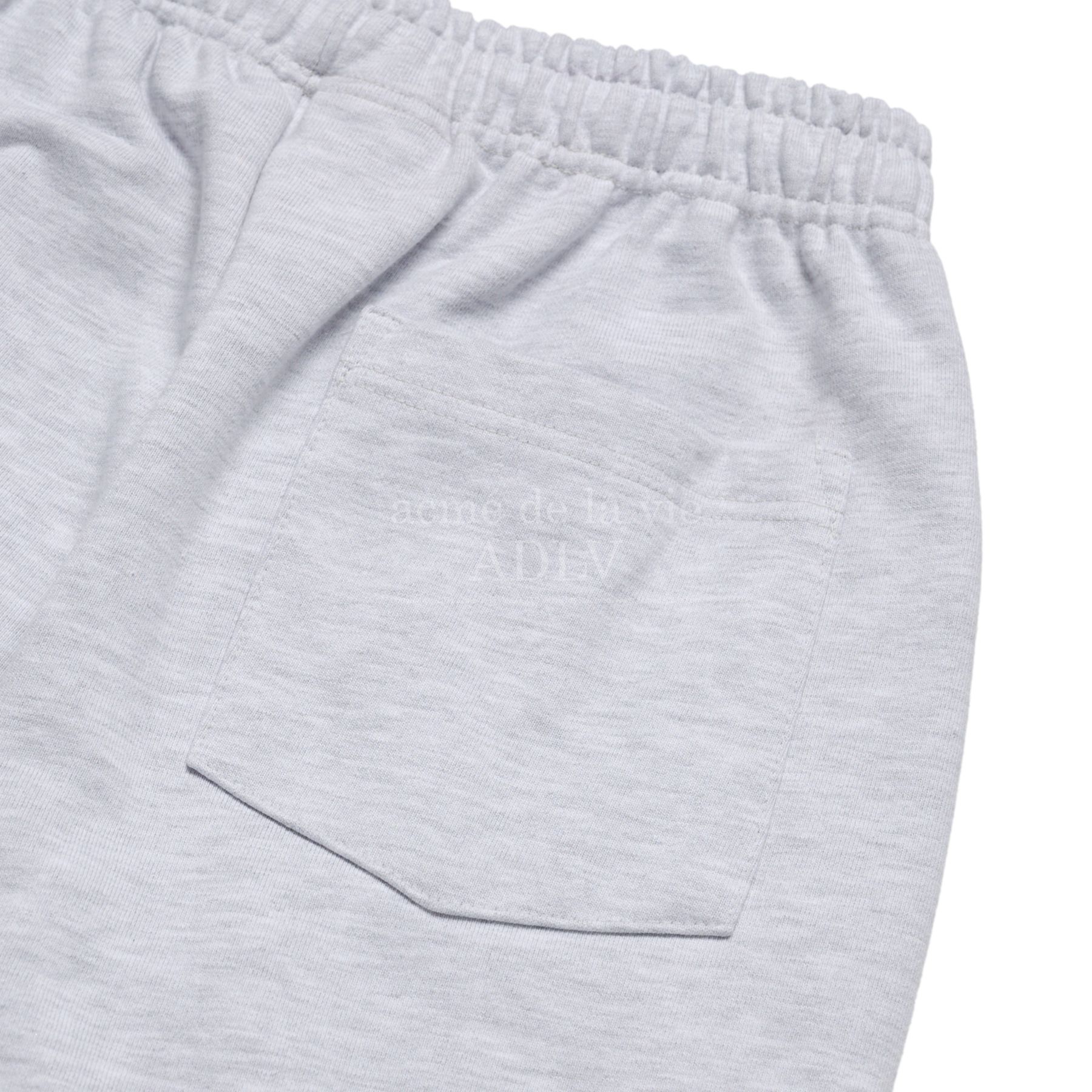ADLV - Quần Nỉ Round Script Boucle Logo Xám