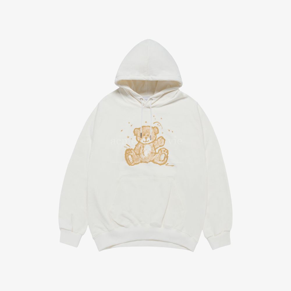 ADLV - Áo Hoodie Hand Sketch Bear Kem