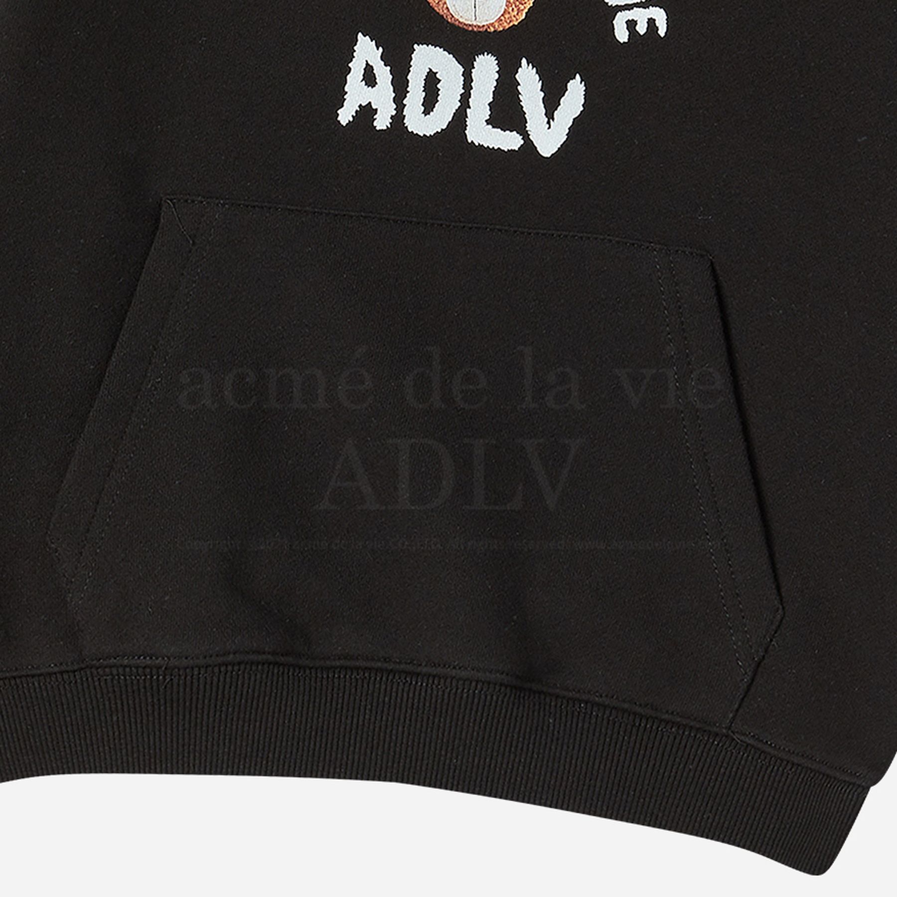ADLV - [KIDS] Áo Hoodie Teddy Bear Đen